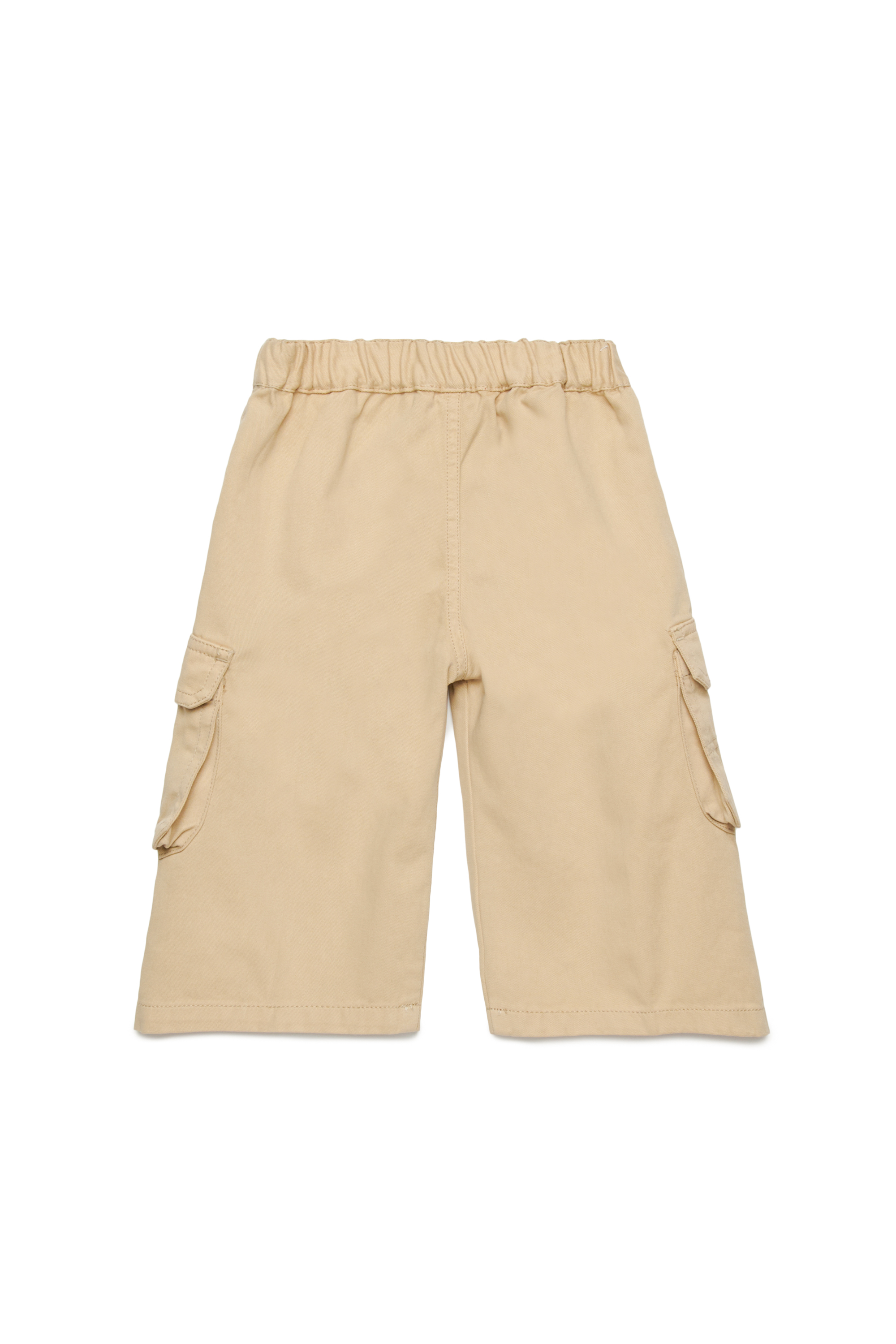 Diesel - PRATIB, Pantaloni cargo in gabardine di cotone Donna in Marrone - 2