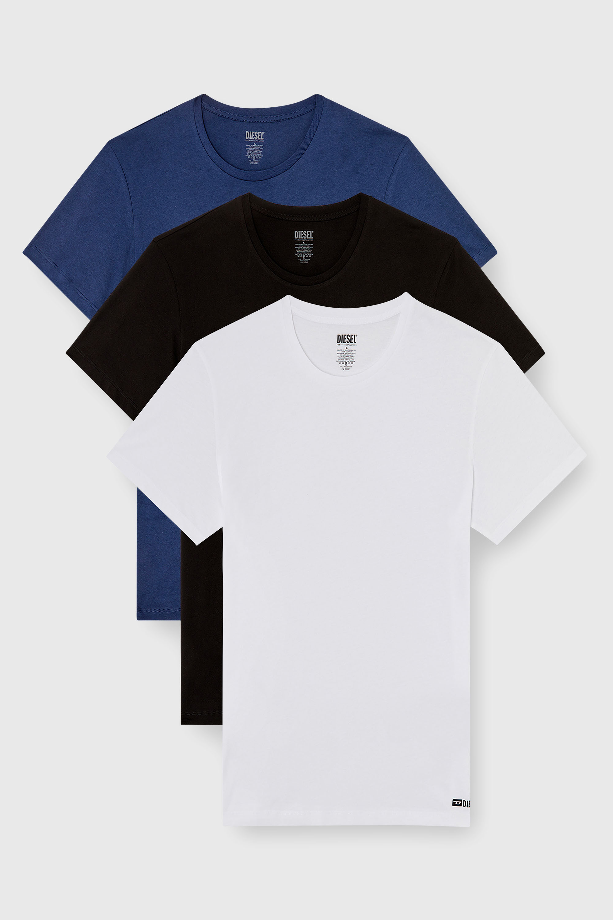 Diesel - RANDAL-D-BOX-3PACK, Set da tre T-shirt Uomo in Multicolor - 2