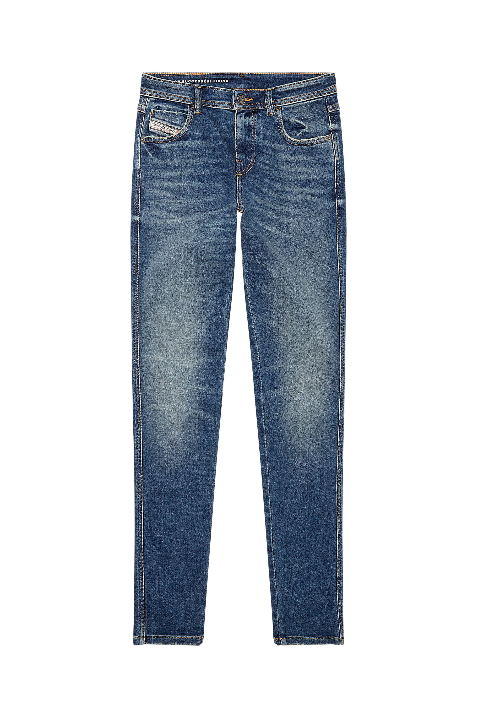 Diesel - Skinny Jeans 2015 Babhila 09G71, Dunkelblau - Image 5