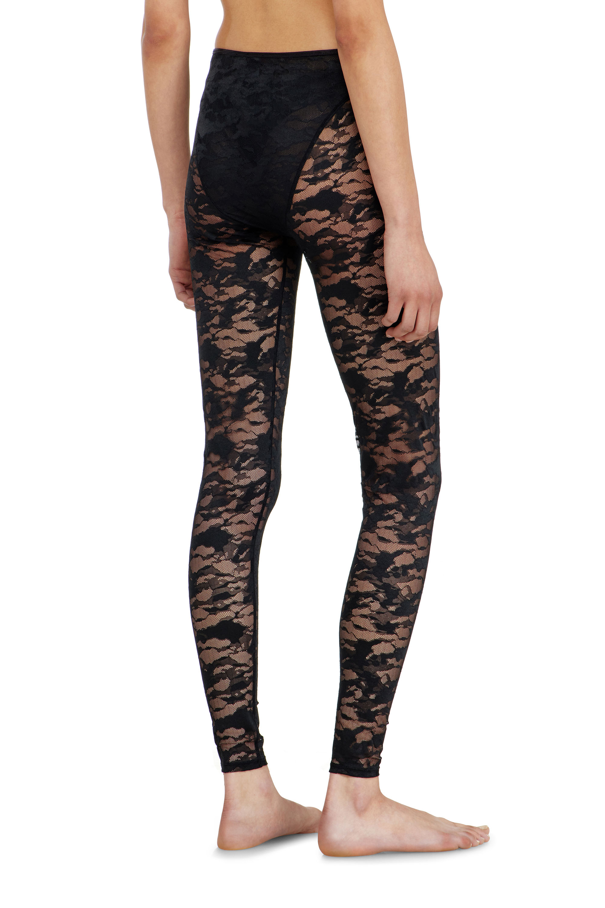 Diesel - HAYLEY-UTLT, Leggings in nylon pizzo camouflage Donna in ToBeDefined - 4