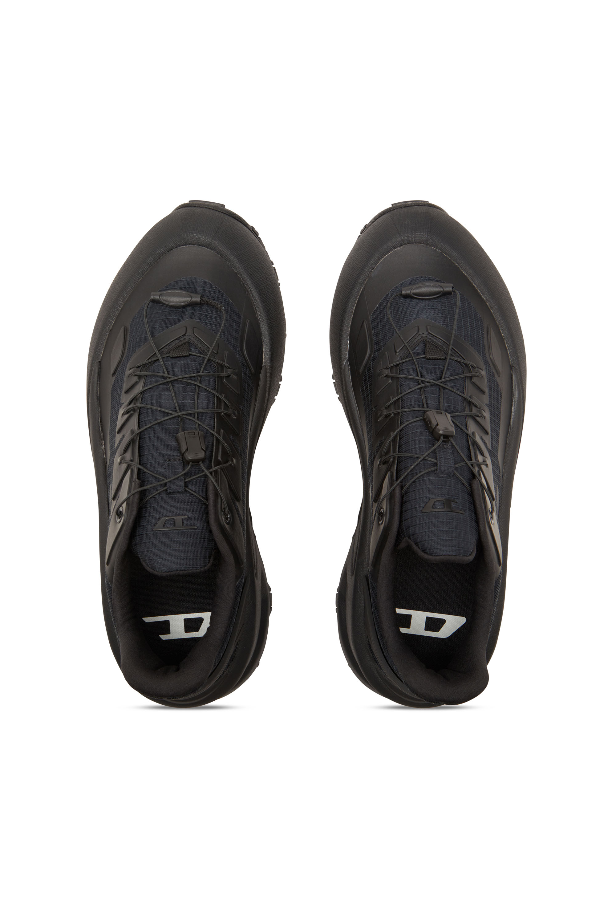 Diesel - D-CAGE RUNNER, D-Cage Runner-Sneakers en ripstop avec bordure en TPU Homme in Noir - 6