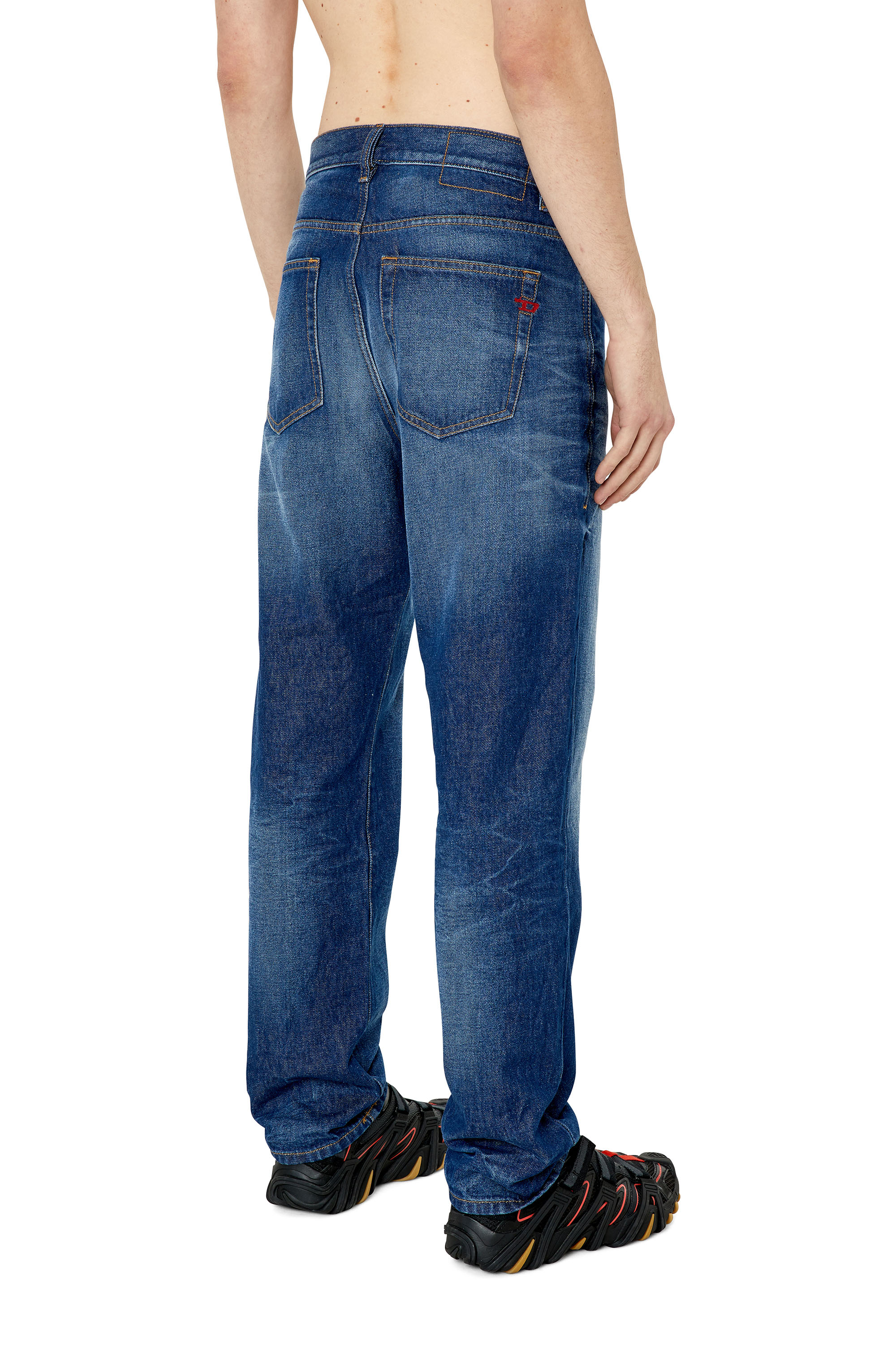 Diesel - Straight Jeans 2020 D-Viker E9B85, Dunkelblau - Image 3