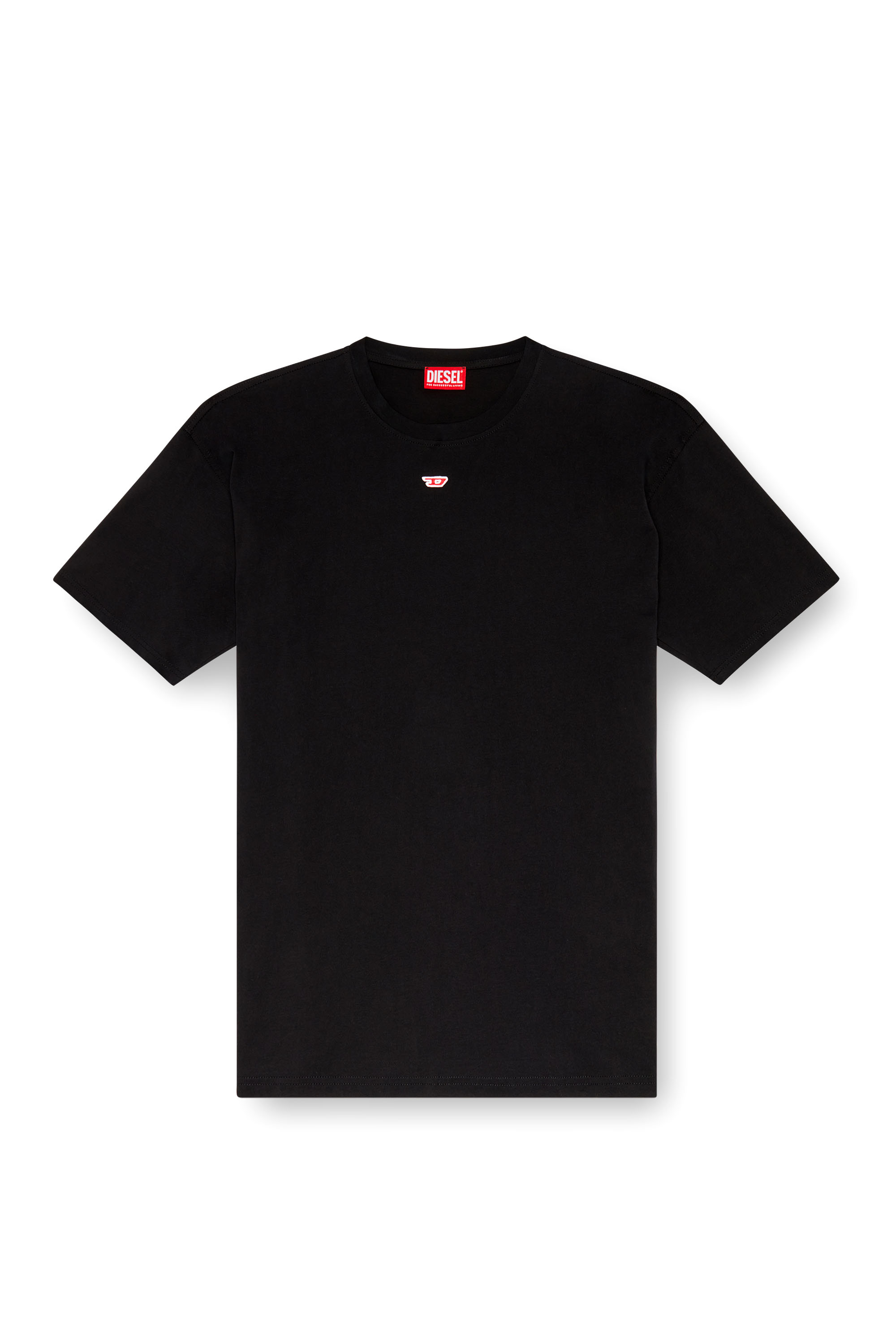 Diesel - T-BOXT-D, Mixte T-shirt avec empiècement D brodé in Noir - Image 6