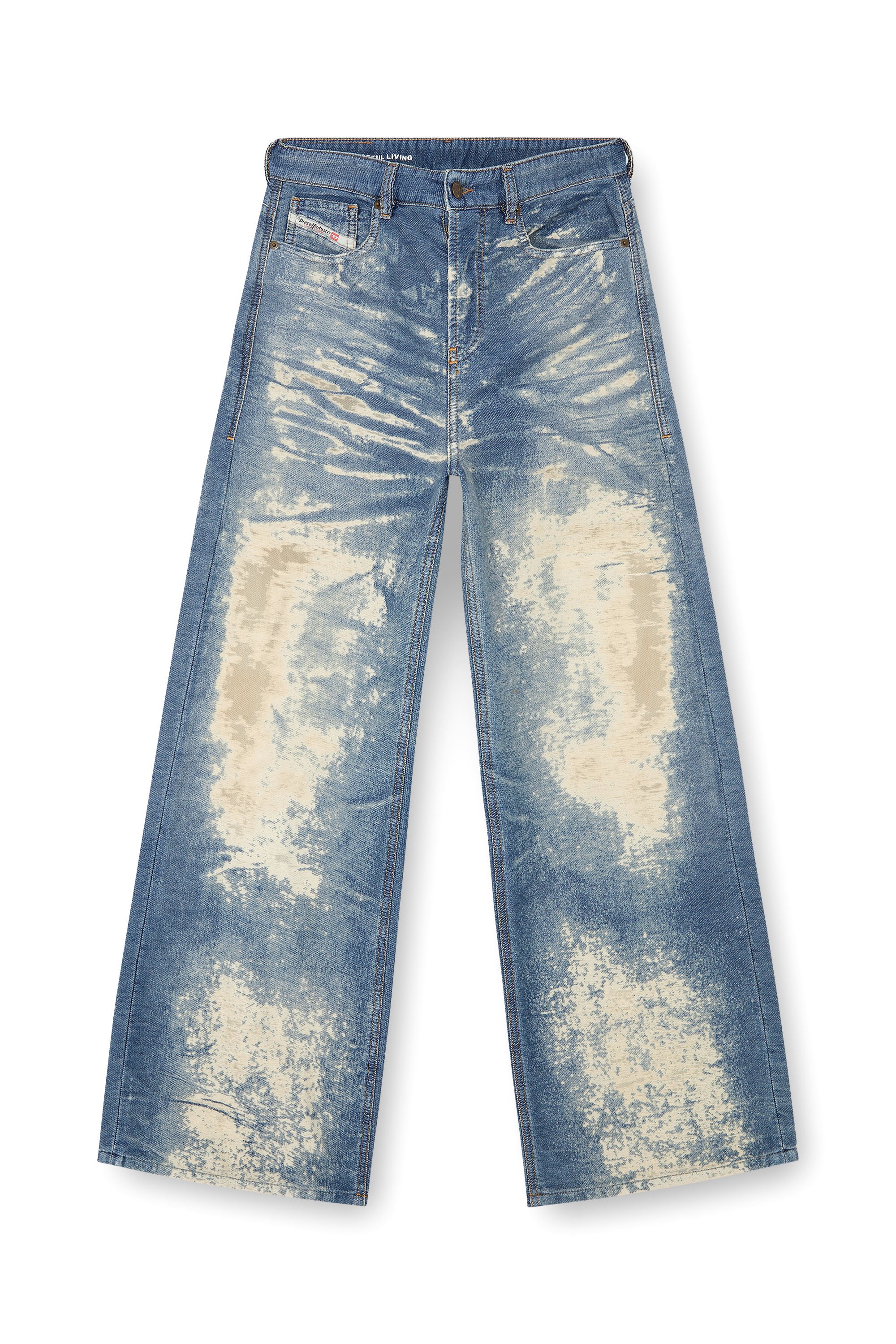 Diesel - Relaxed Jeans 1996 D-Sire 068RE Donna, Blu medio - Image 5