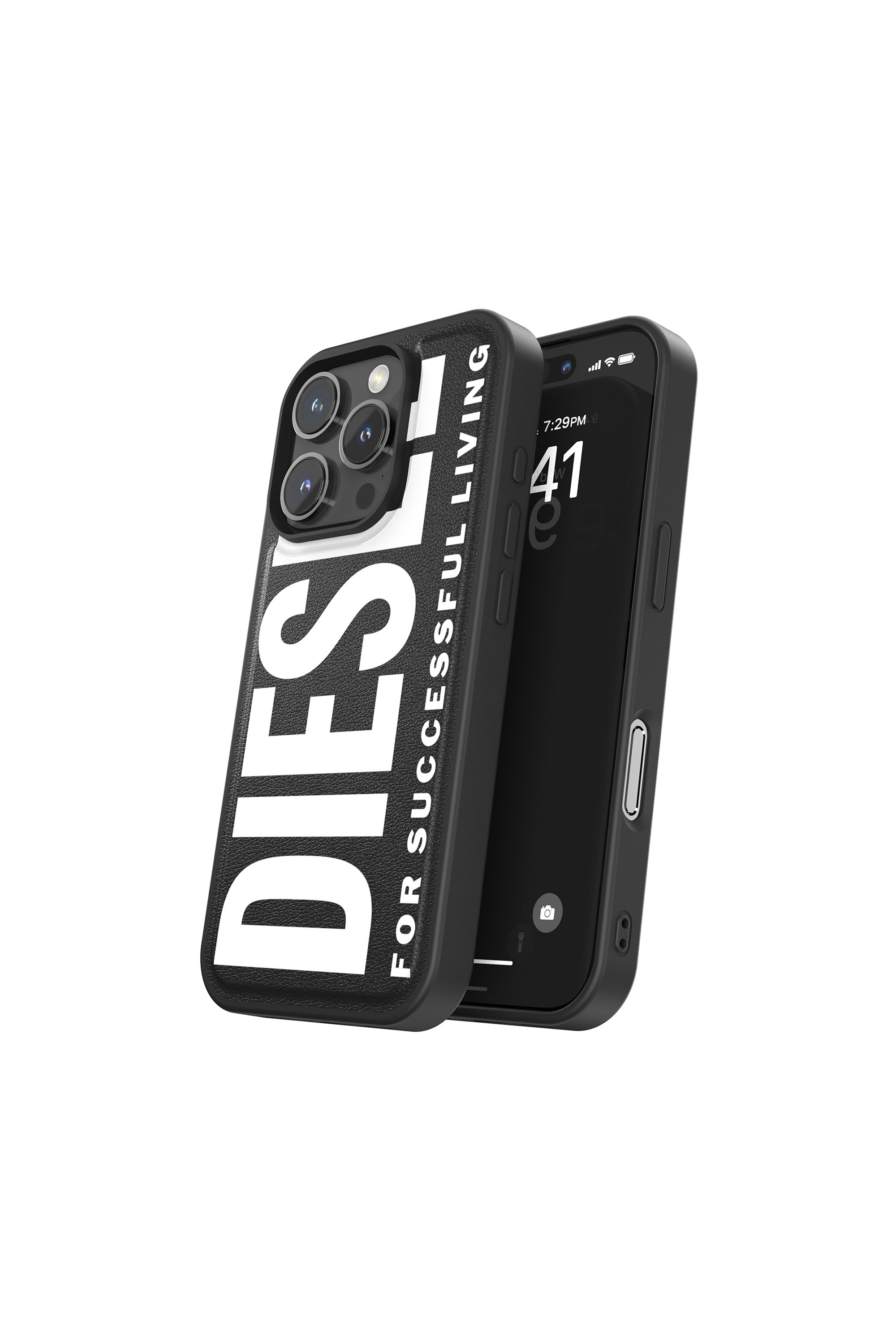 Diesel - 60128 MOULDED CASE, Coque moulé avec Magsafe pour iP 16 Pro Mixte in Noir - 2