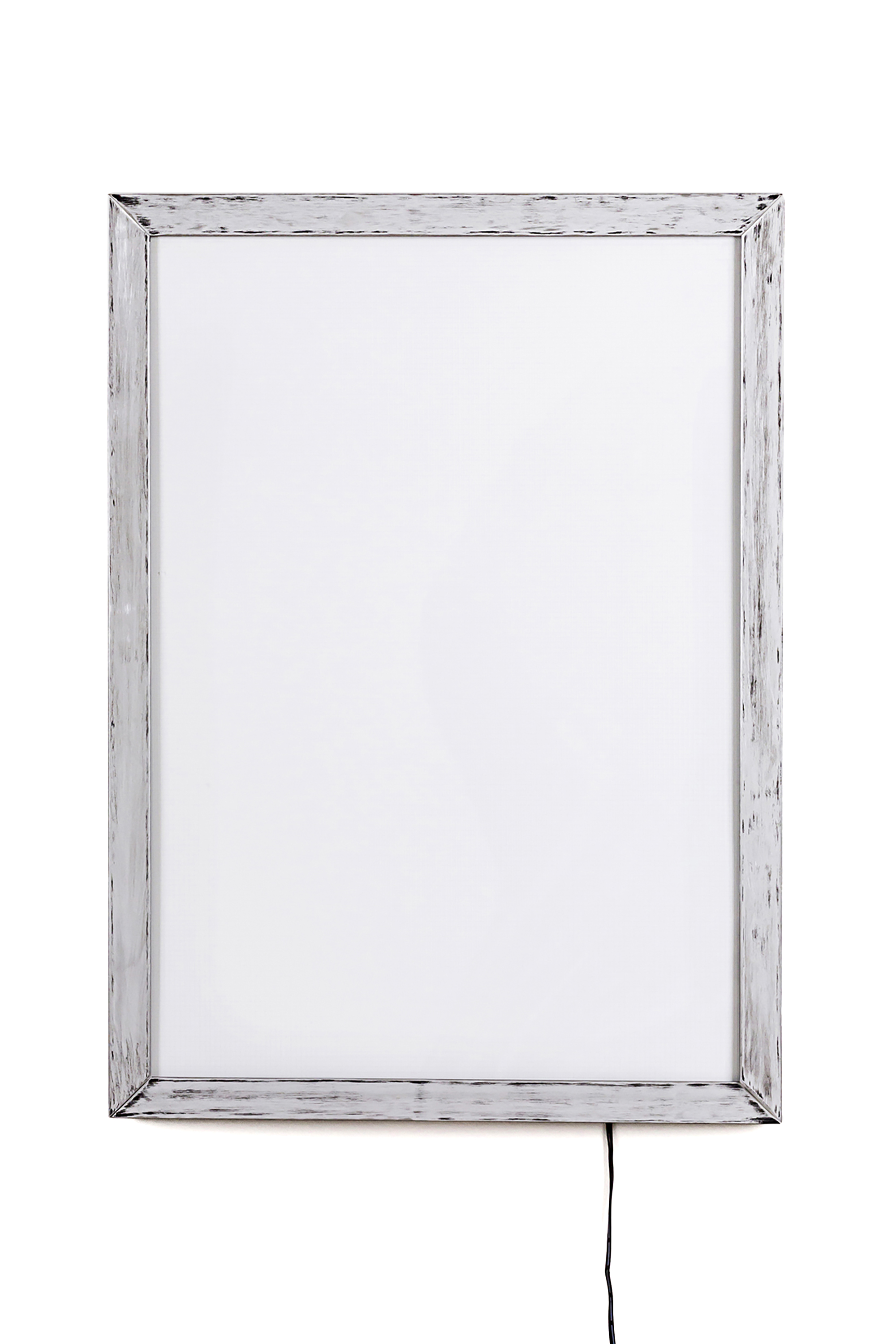 Diesel - 11001 FRAME IT!, Cadre moyen avec rétroéclairage à led Mixte in Gris argenté - 1