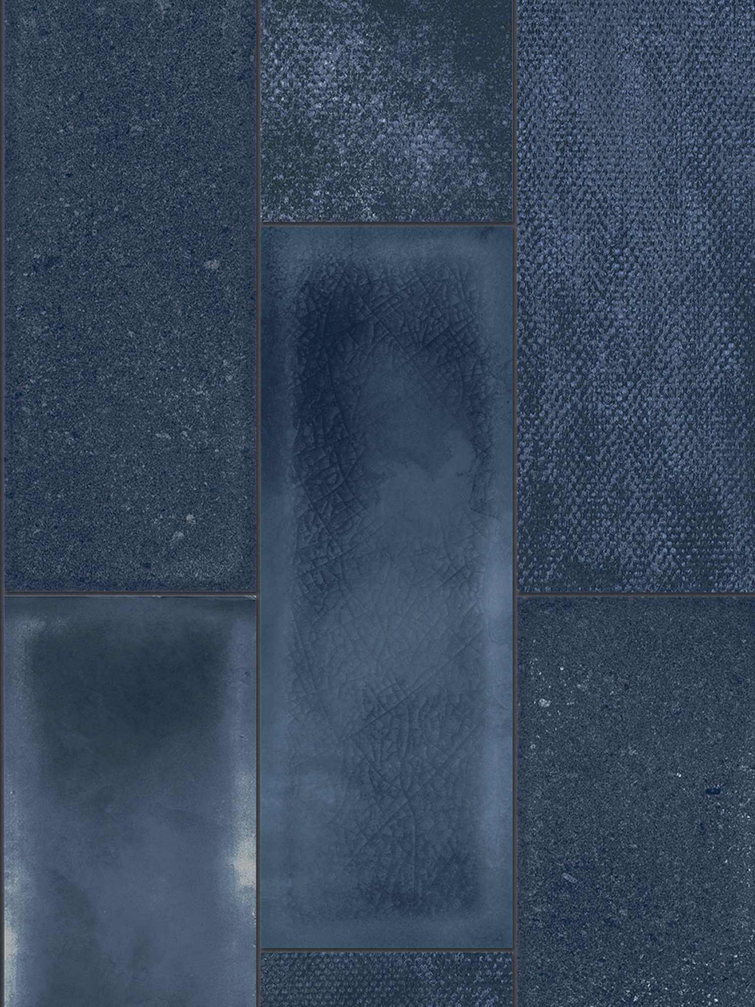 CAMP - WALL TILES, Blue - Ceramics