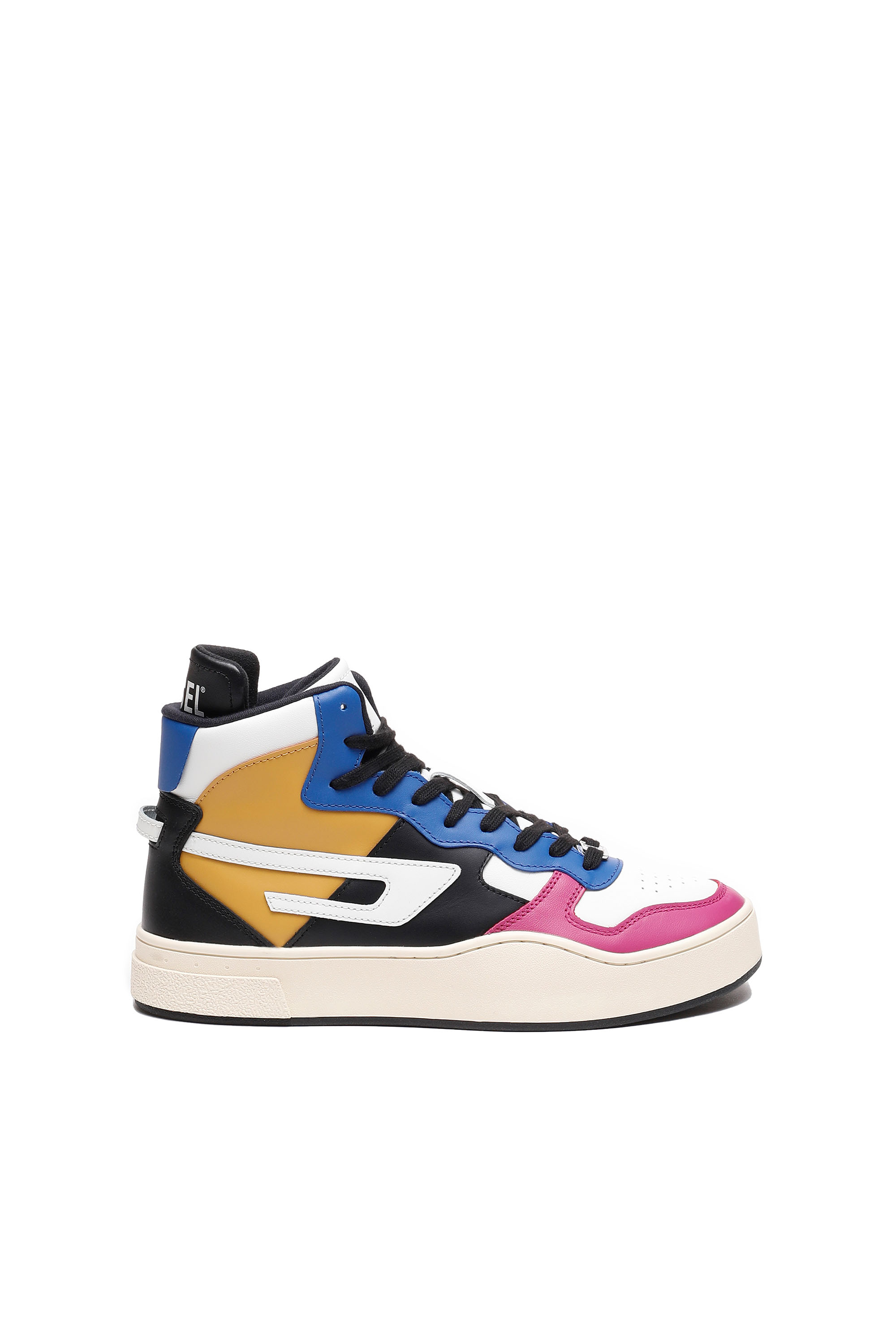 S-UKIYO MID, Bleu/Jaune - Baskets