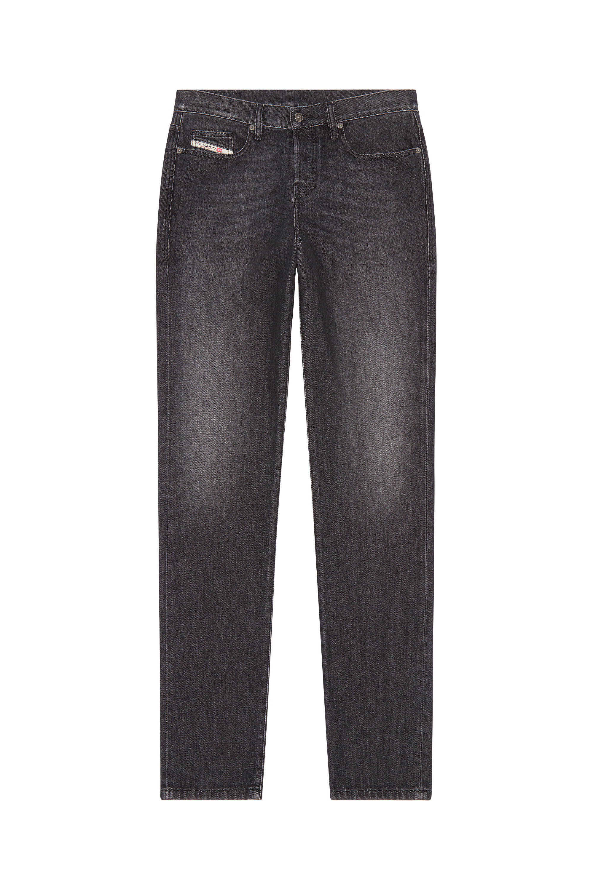 Diesel - Straight Jeans 2020 D-Viker 09F75, Noir/Gris foncé - Image 5