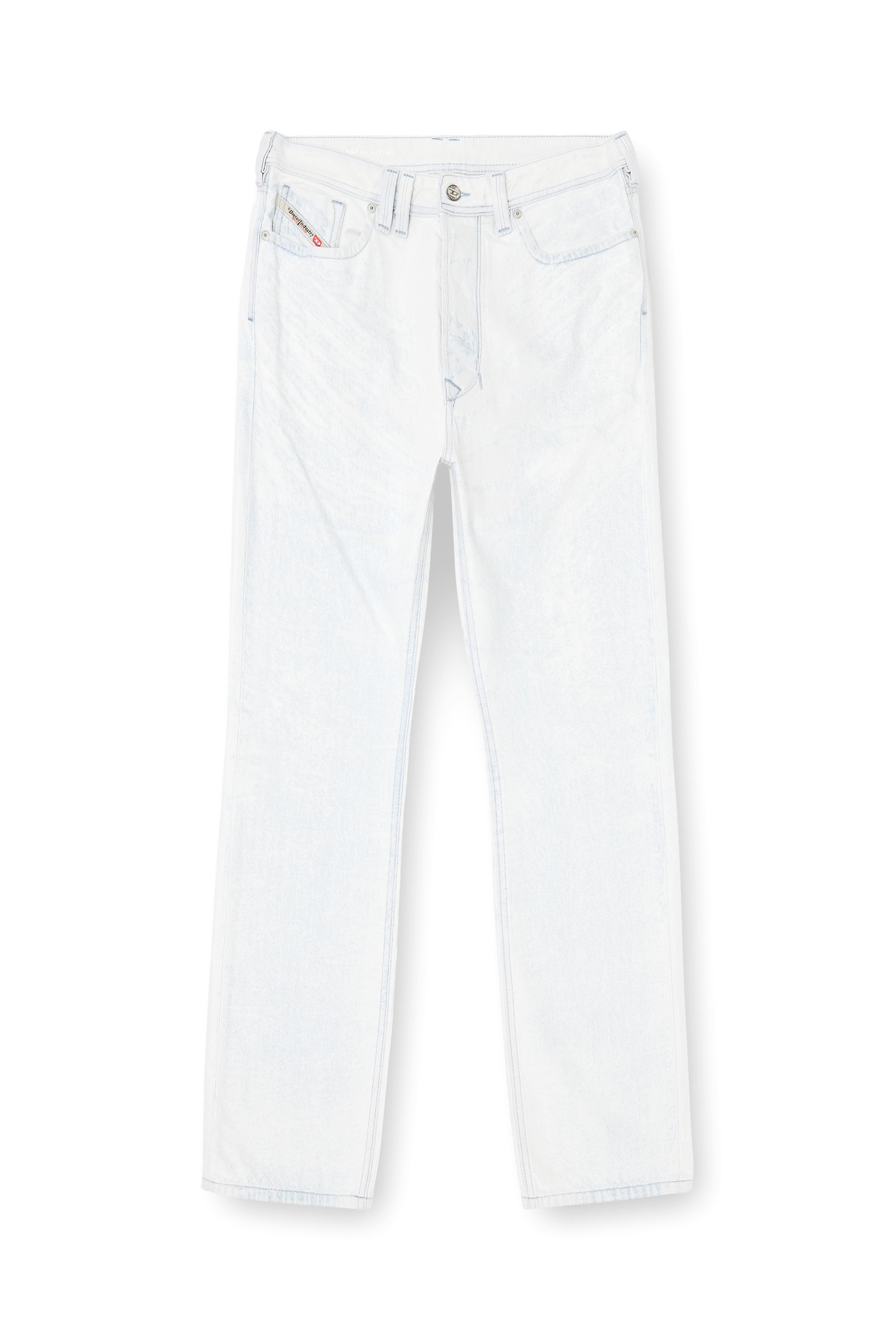 Diesel - Regular Jeans 1985 Larkee 09Q16 Uomo, Blu Chiaro - Image 3