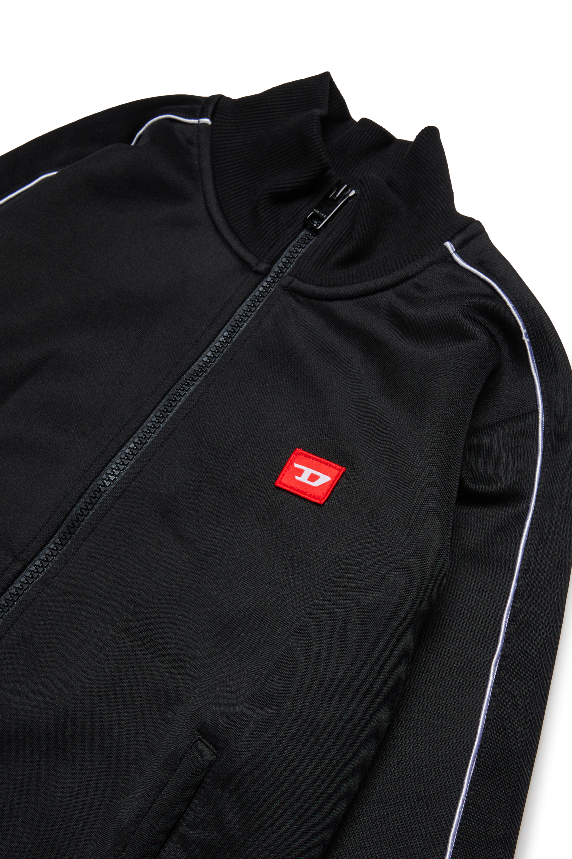 Diesel - SLOCKD, Felpa con zip Uomo in Nero - 3