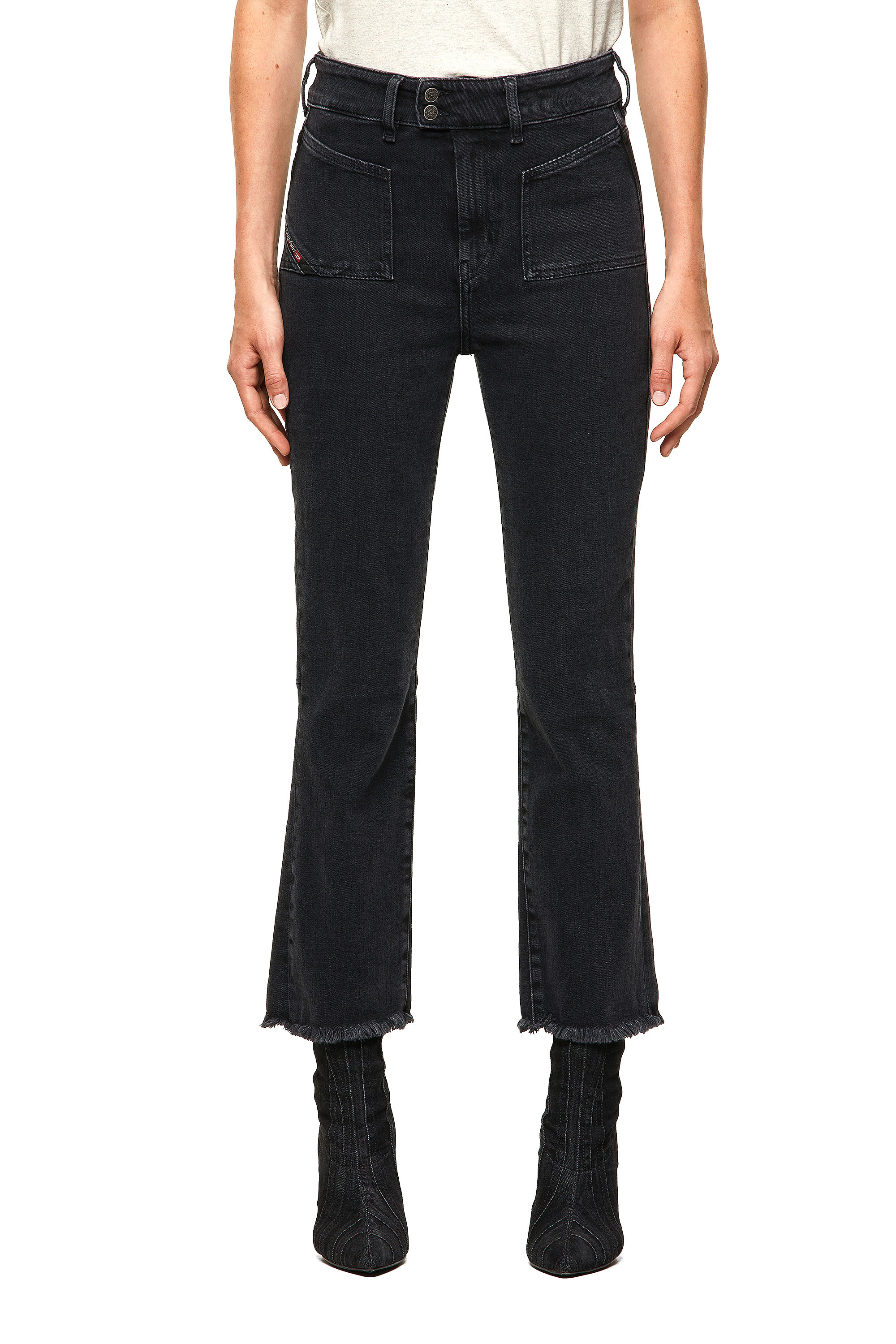 D-Earlie 09A66, Noir/Gris foncé - Jeans