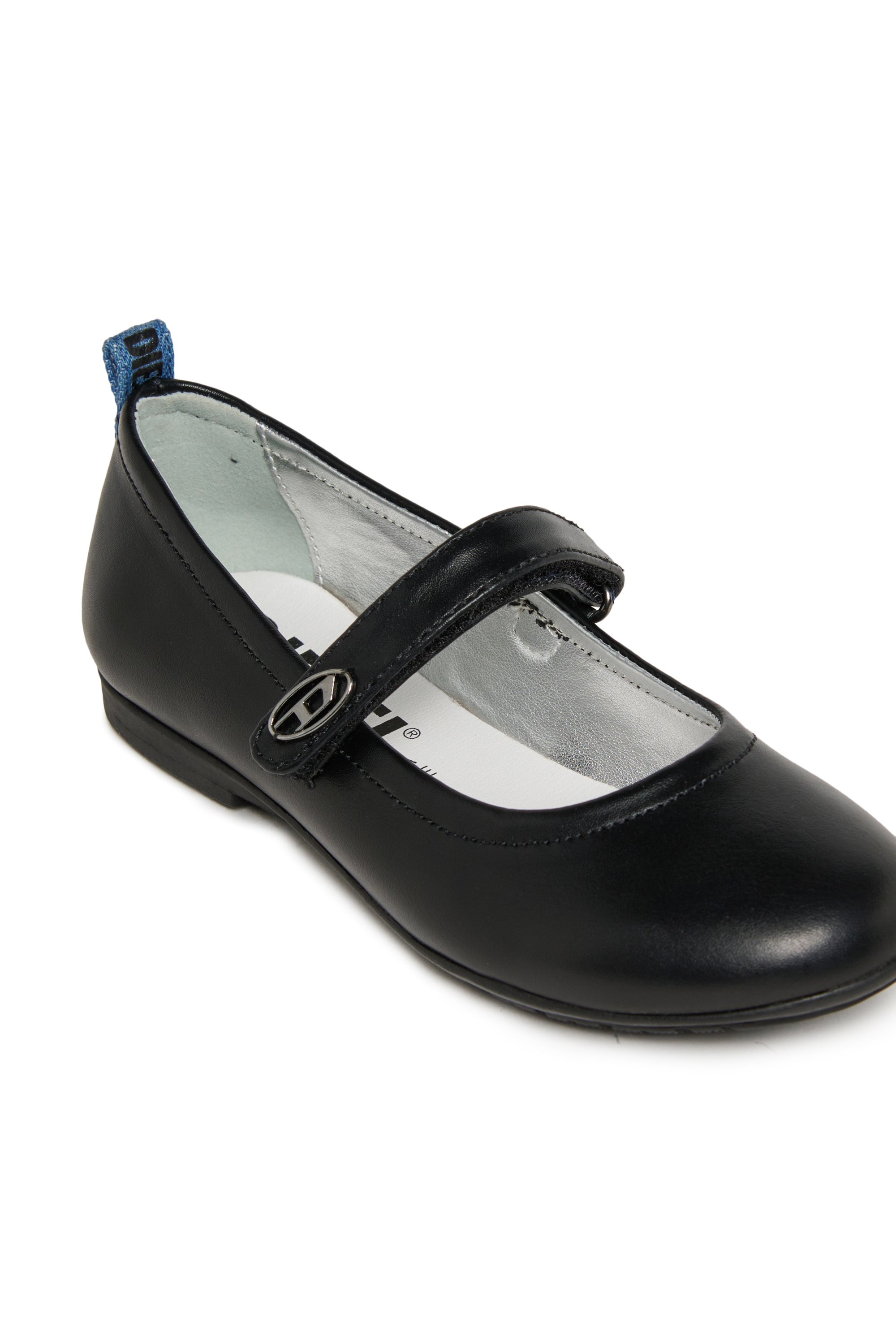 Diesel - D-BALWE, Damen D-BALWE-Mary Jane Ballerinas mit kontrastierendem Riemen in Schwarz - 4