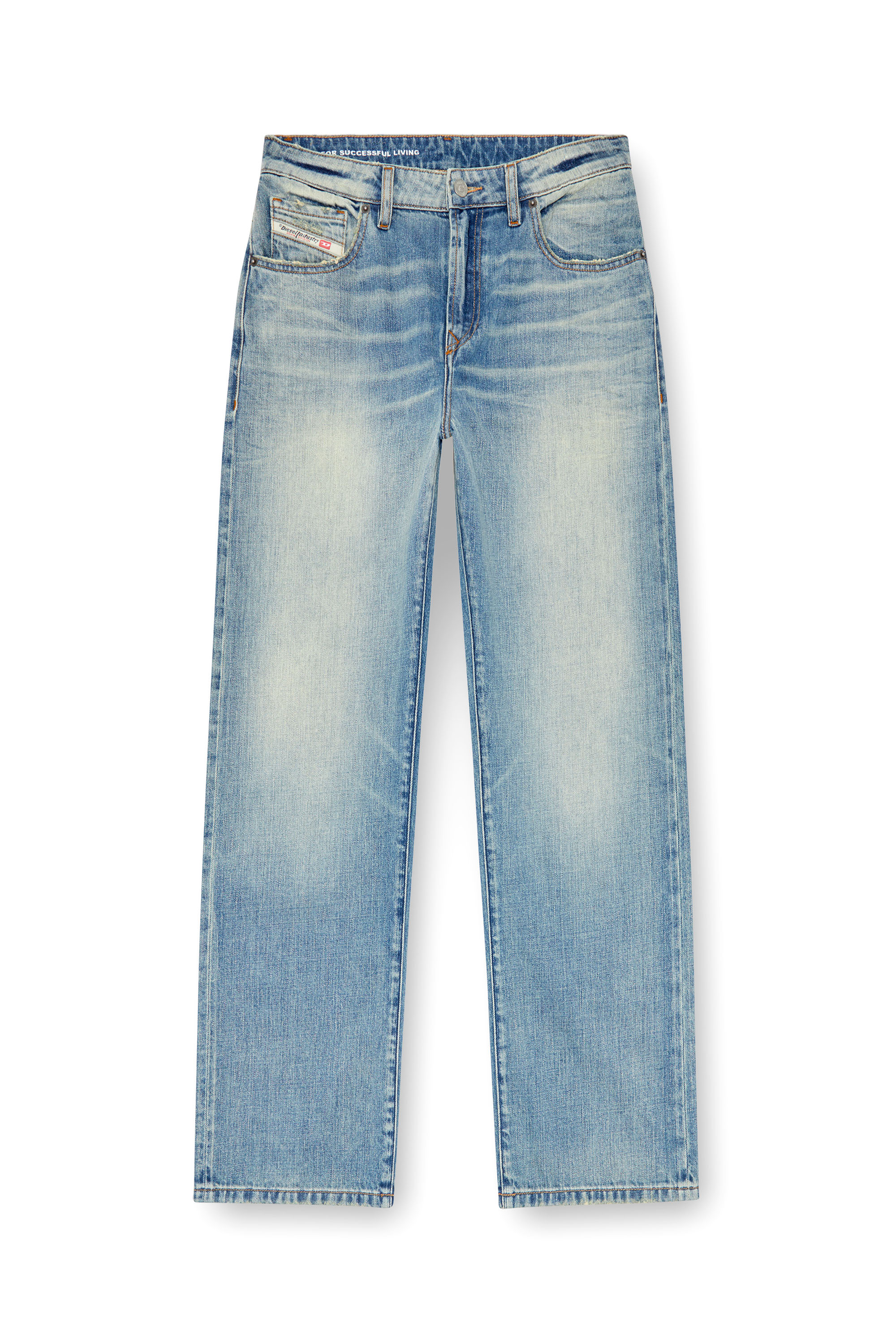 Diesel - Donna Straight Jeans 1999 D-Reggy 0GRDN, Blu Chiaro - Image 5