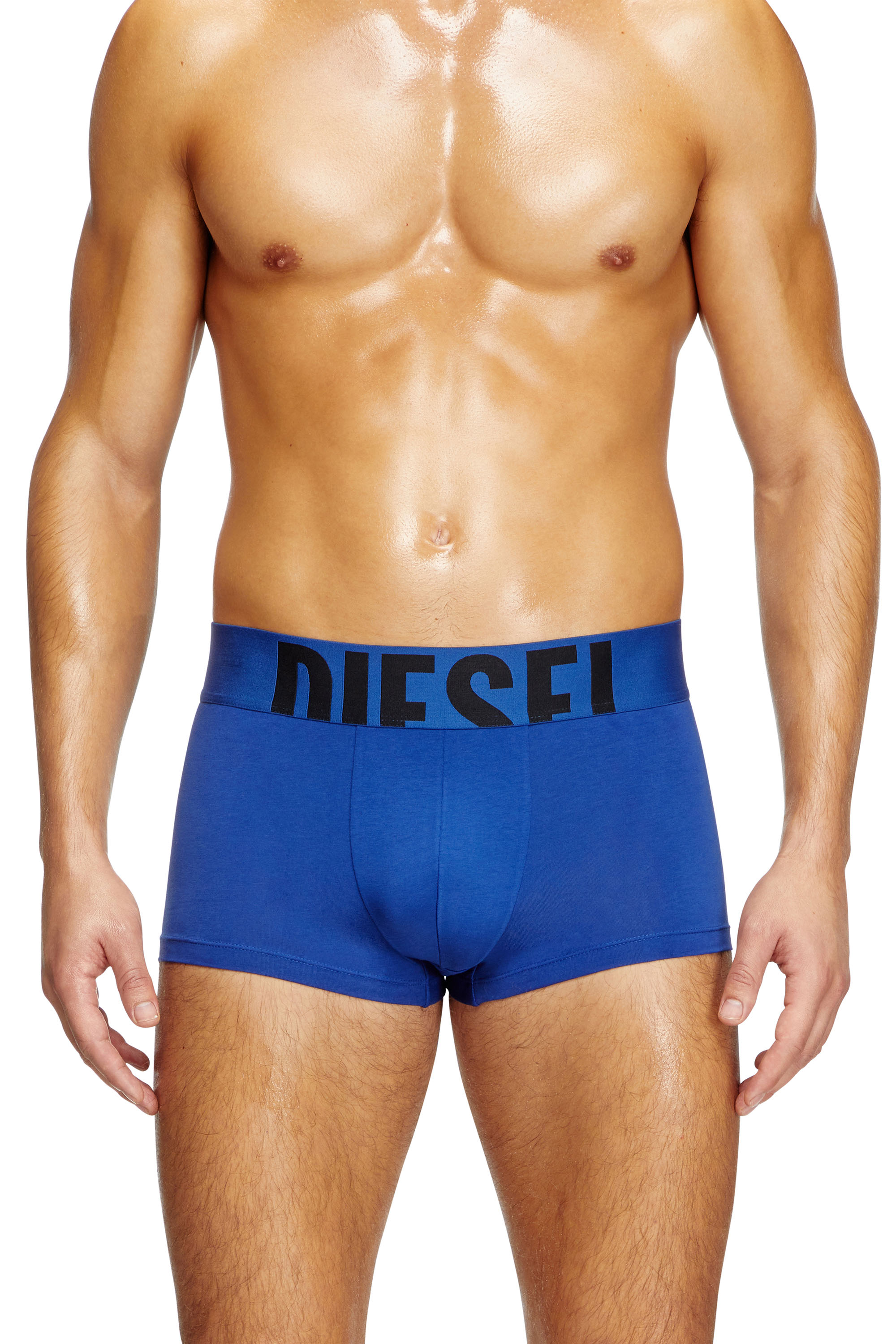 Diesel - DAMIEN-D-POP-55, Slip con logo tagliato Uomo in Blu - 3