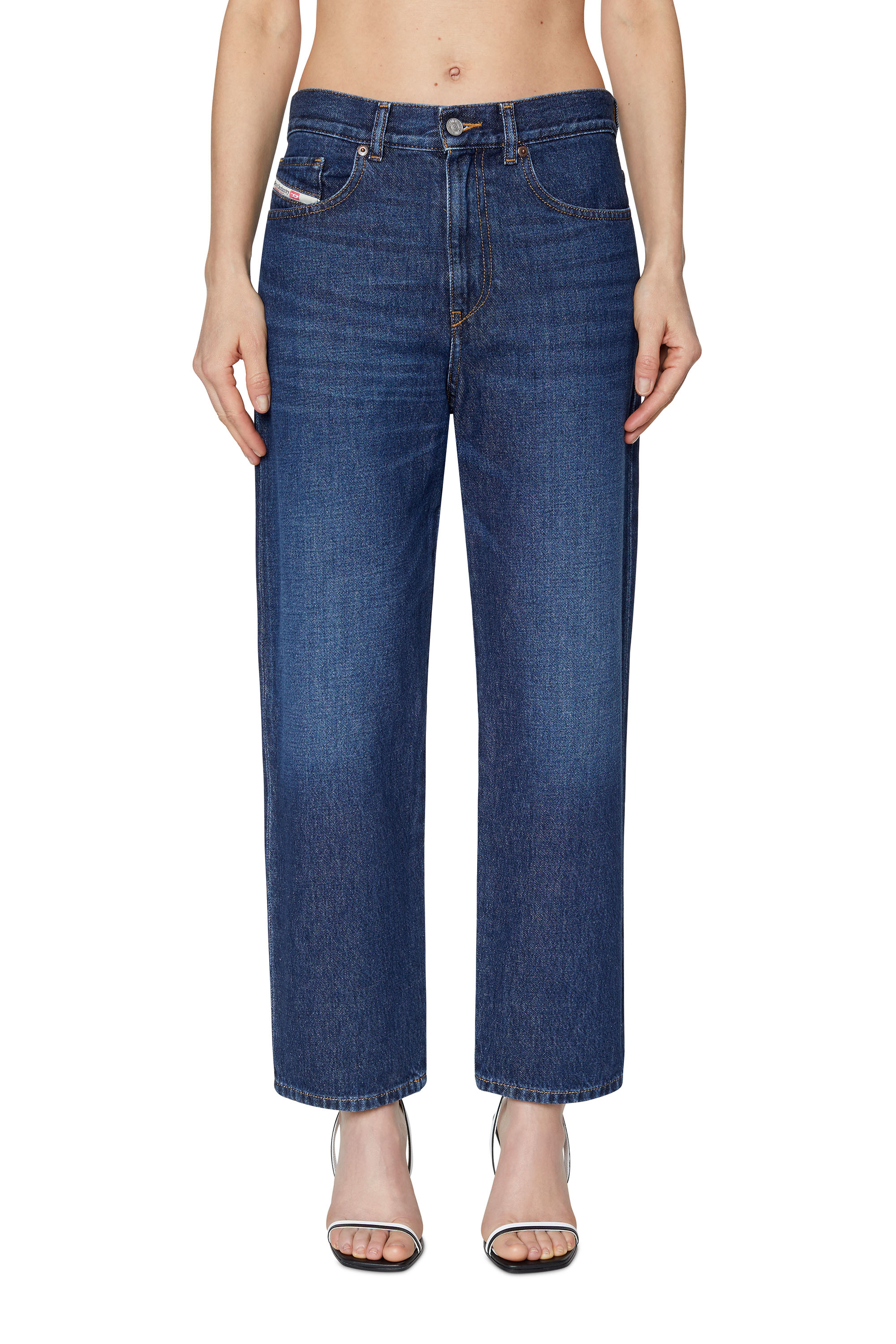 Diesel - Boyfriend Jeans 2016 D-Air 09C03, Boyfriend Jeans - 2016 D-Air Femme in Bleu - 3