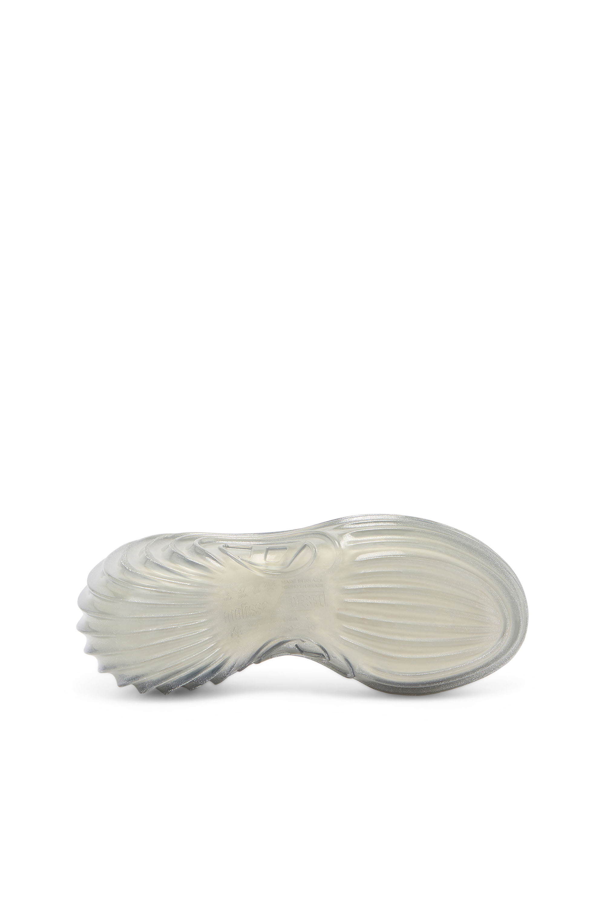 Diesel - MELISSA QUANTUM PLATFORM, Damen Plateau-Pantolette aus Melflex&reg; in Silber - 5