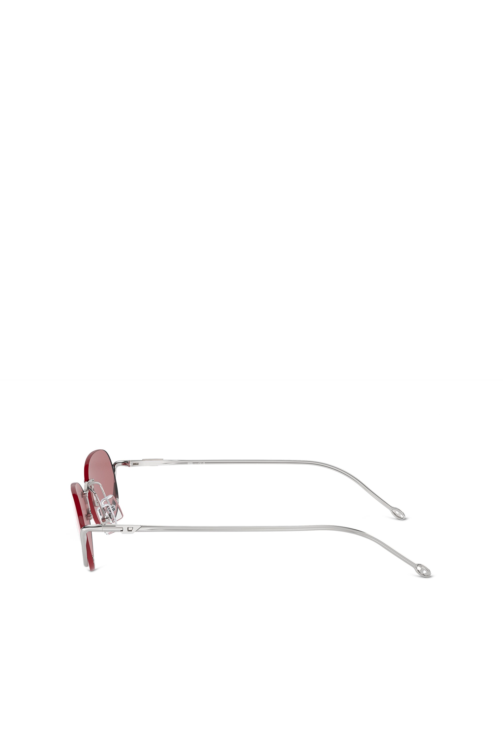 Diesel - 0DL1004, Lunettes de soleil ovales Mixte in Rose - 2