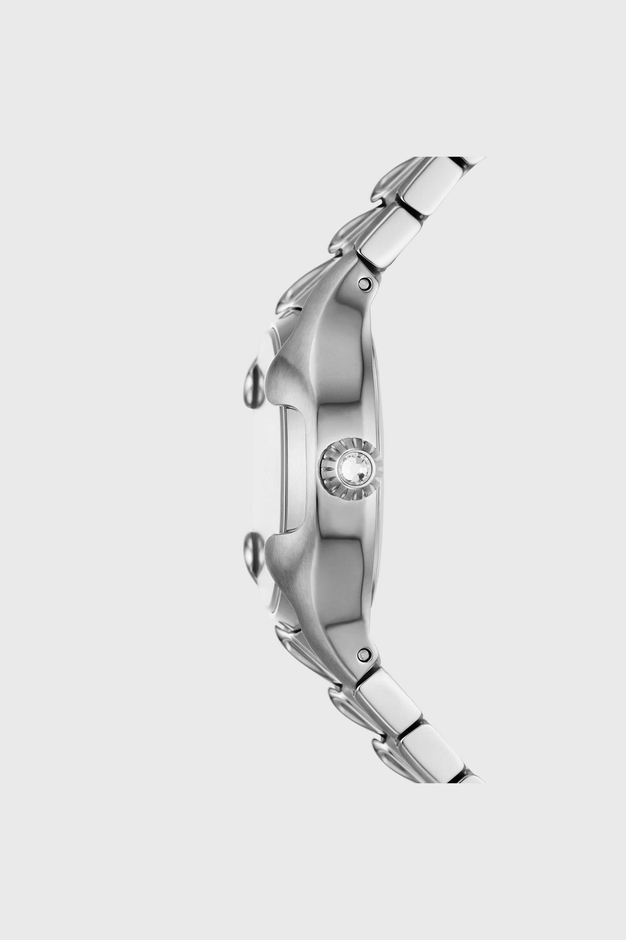 Diesel - DZ5605, Damen Vert Armbanduhr aus Edelstahl mit drei Zeigern in Silber - 3