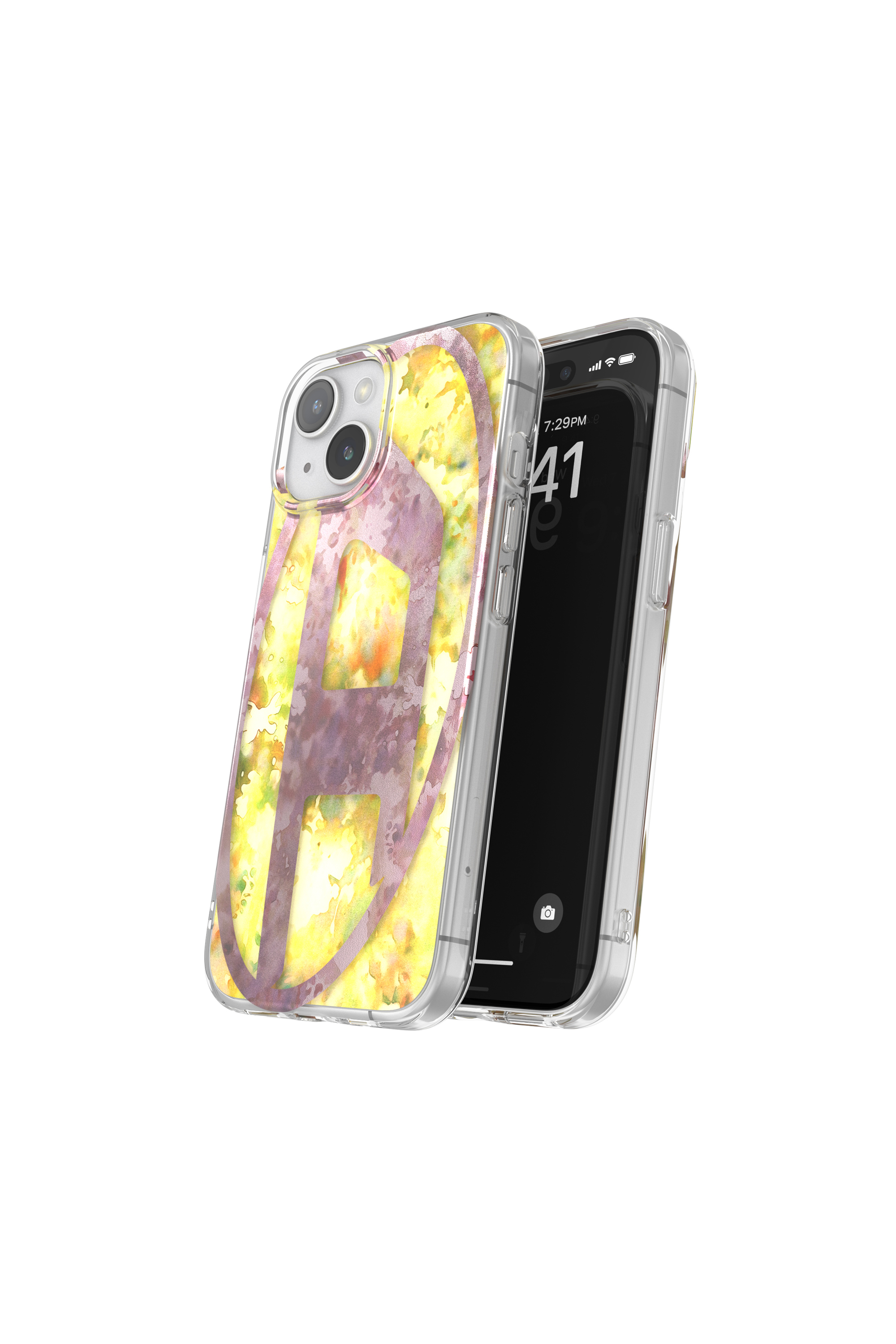 Diesel - 60055 AOP CASE, Mixte Coque floral pur iP 15 in Polychrome - Image 3