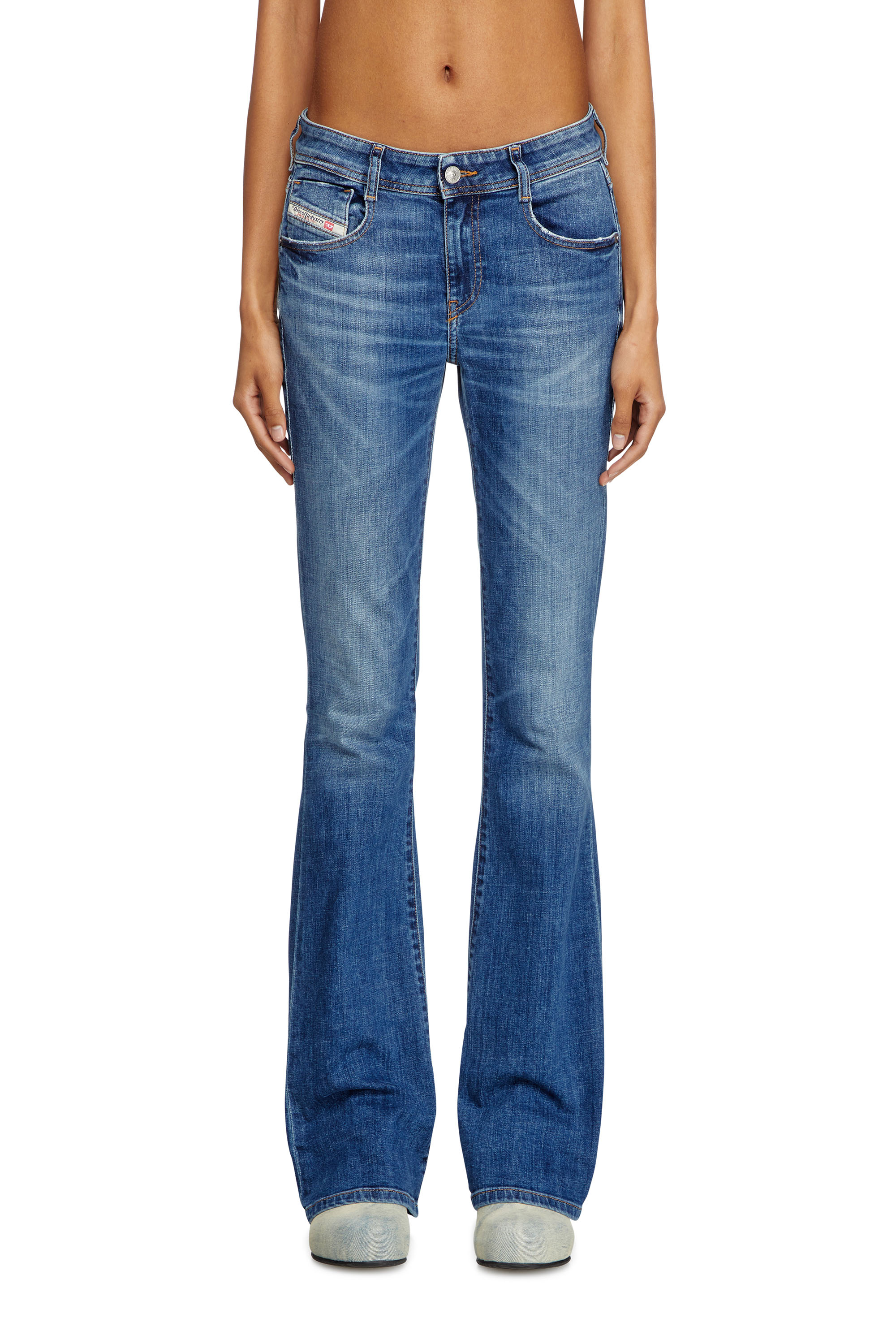 Diesel - Bootcut Jeans 1969 D-Ebbey 09J33 Femme, Bleu moyen - Image 1