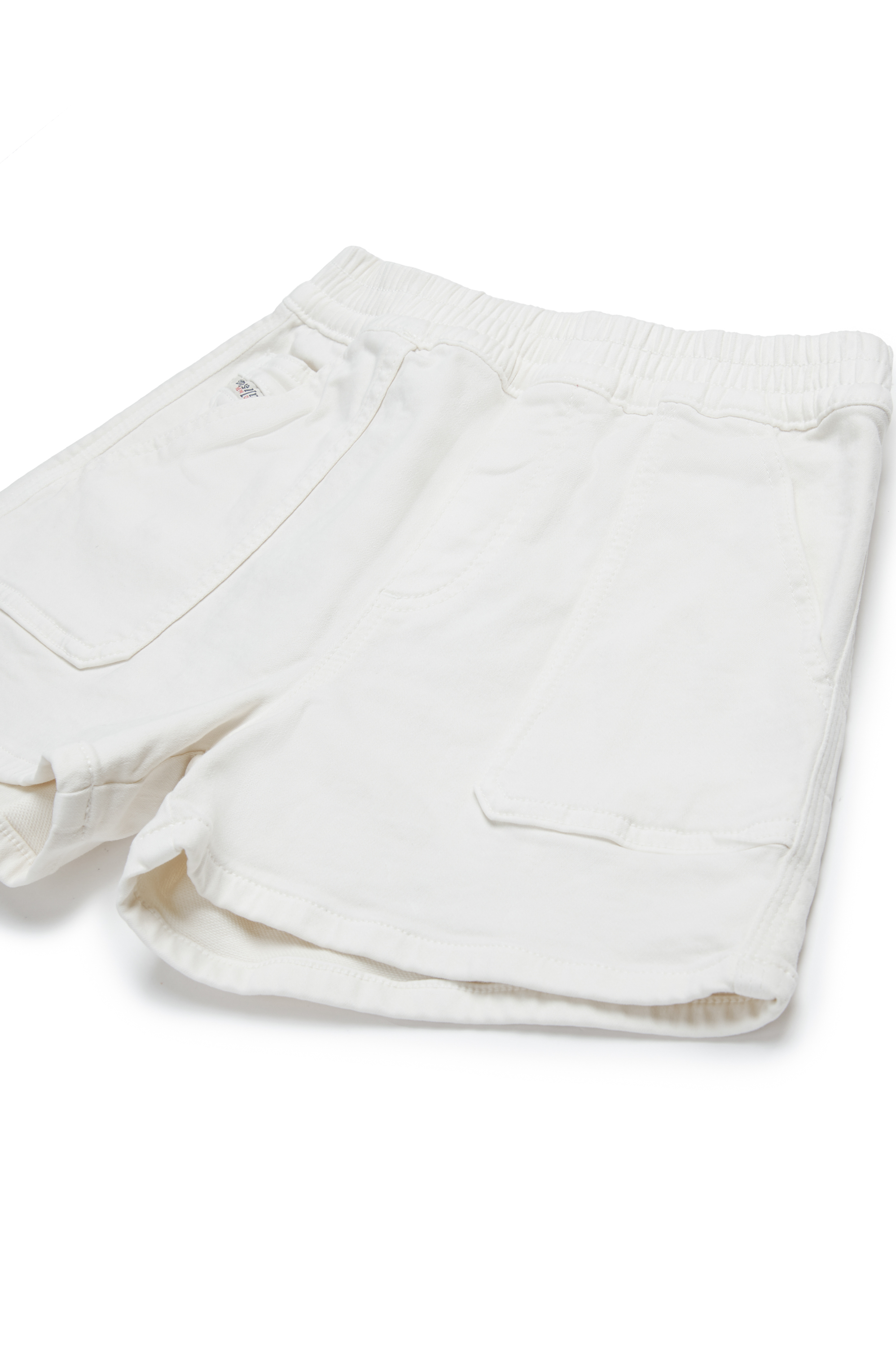 Diesel - PINTY JJJ, Short stretch coloré en tissu JoggJeans Femme in Blanc - 3