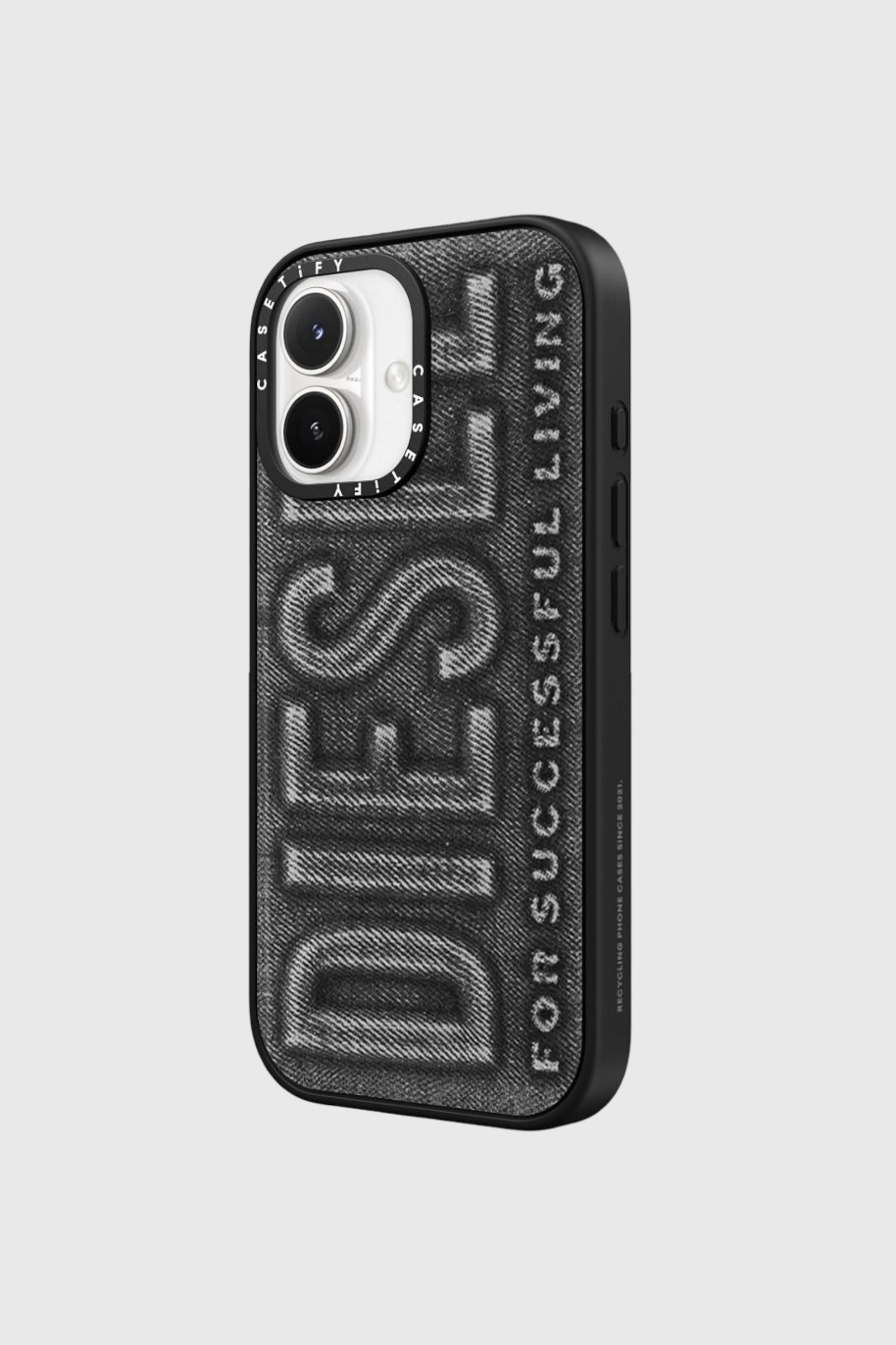 Diesel - 60559 MOULDED CASE, Coque Biscotto impact pour iPhone 17 Mixte in Noir - 2
