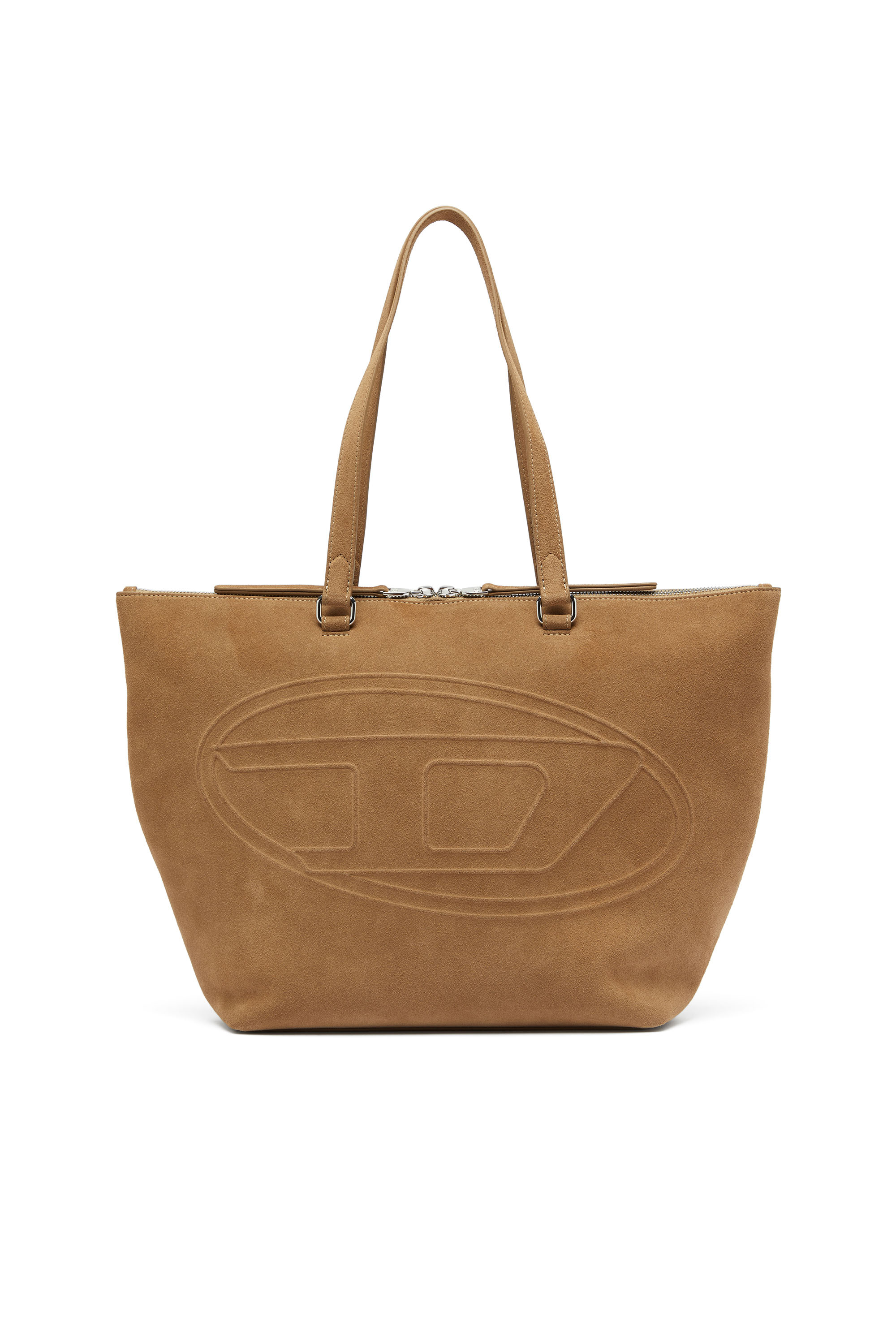 Diesel - 1DR DOME TOTE E/W, 1DR Dome - Borsa tote scamosciata con Logo Oval D Unisex in ToBeDefined - 1