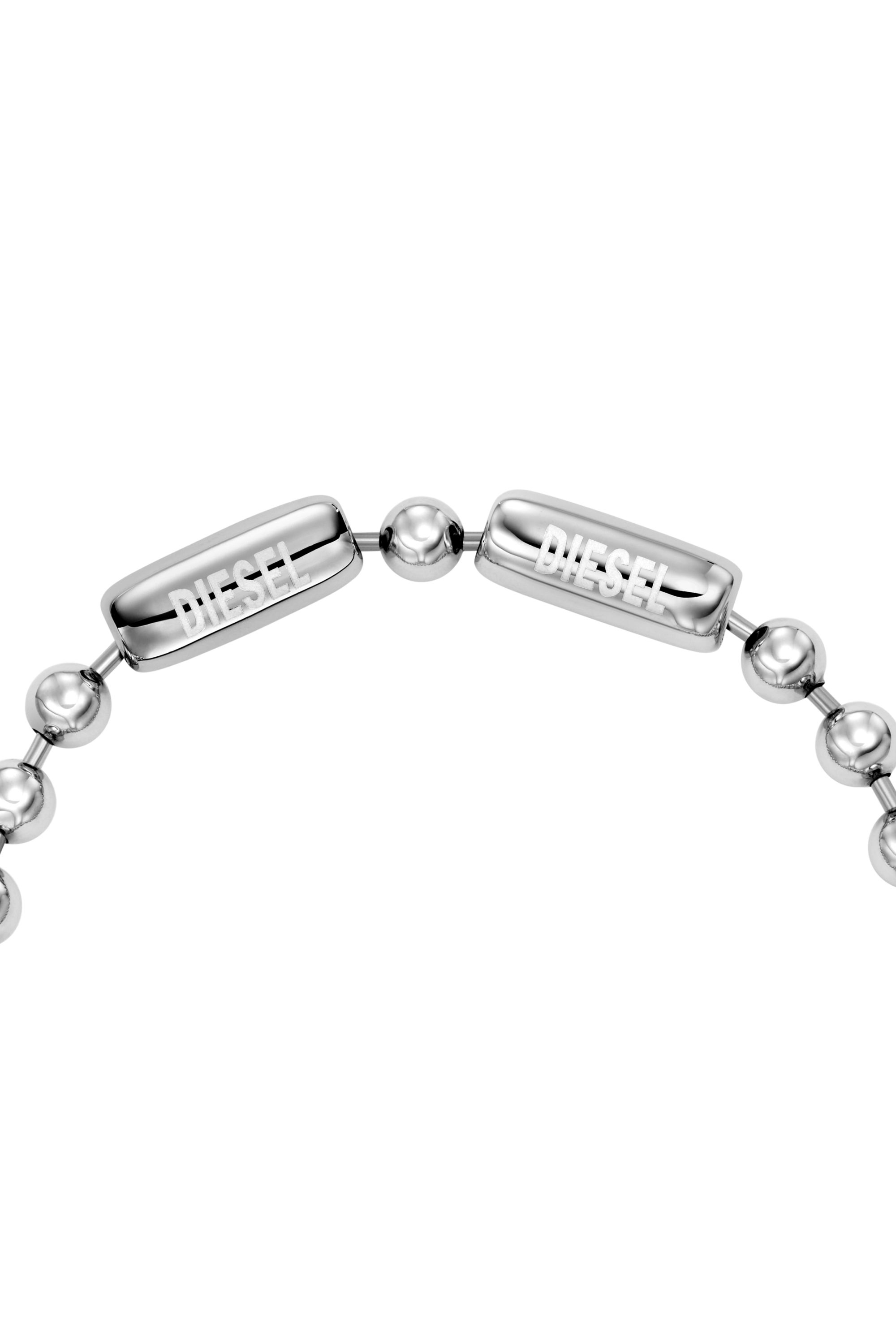 Diesel - DX167540 JEWELLERY, Bracciale a catena in acciaio inox Unisex in Argento - 2