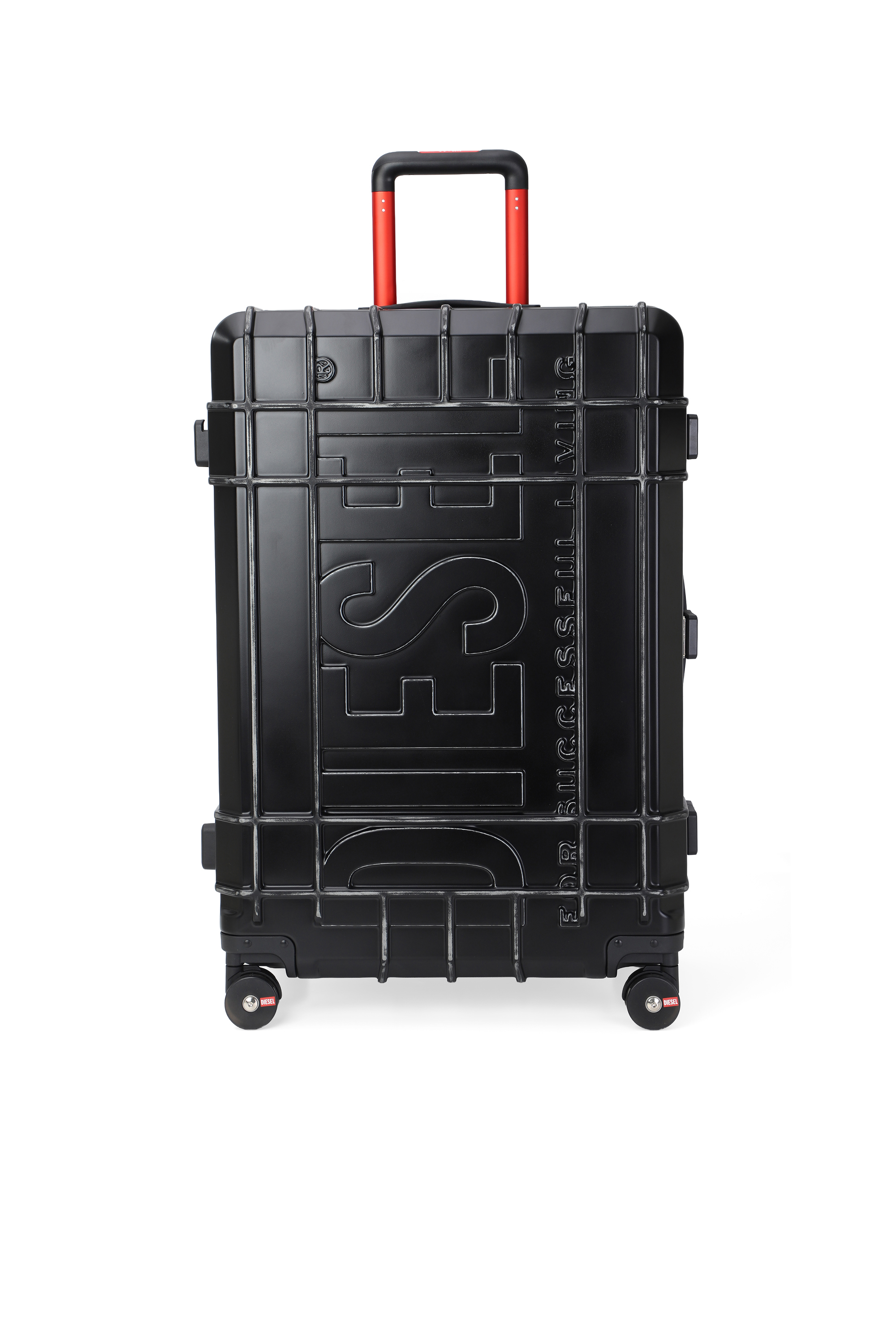Diesel - DIESEL PC STRONG IMAGE TROLLEY- DSL003, Unisex Robuster Koffer Gr&ouml;&szlig;e L in Schwarz - 2