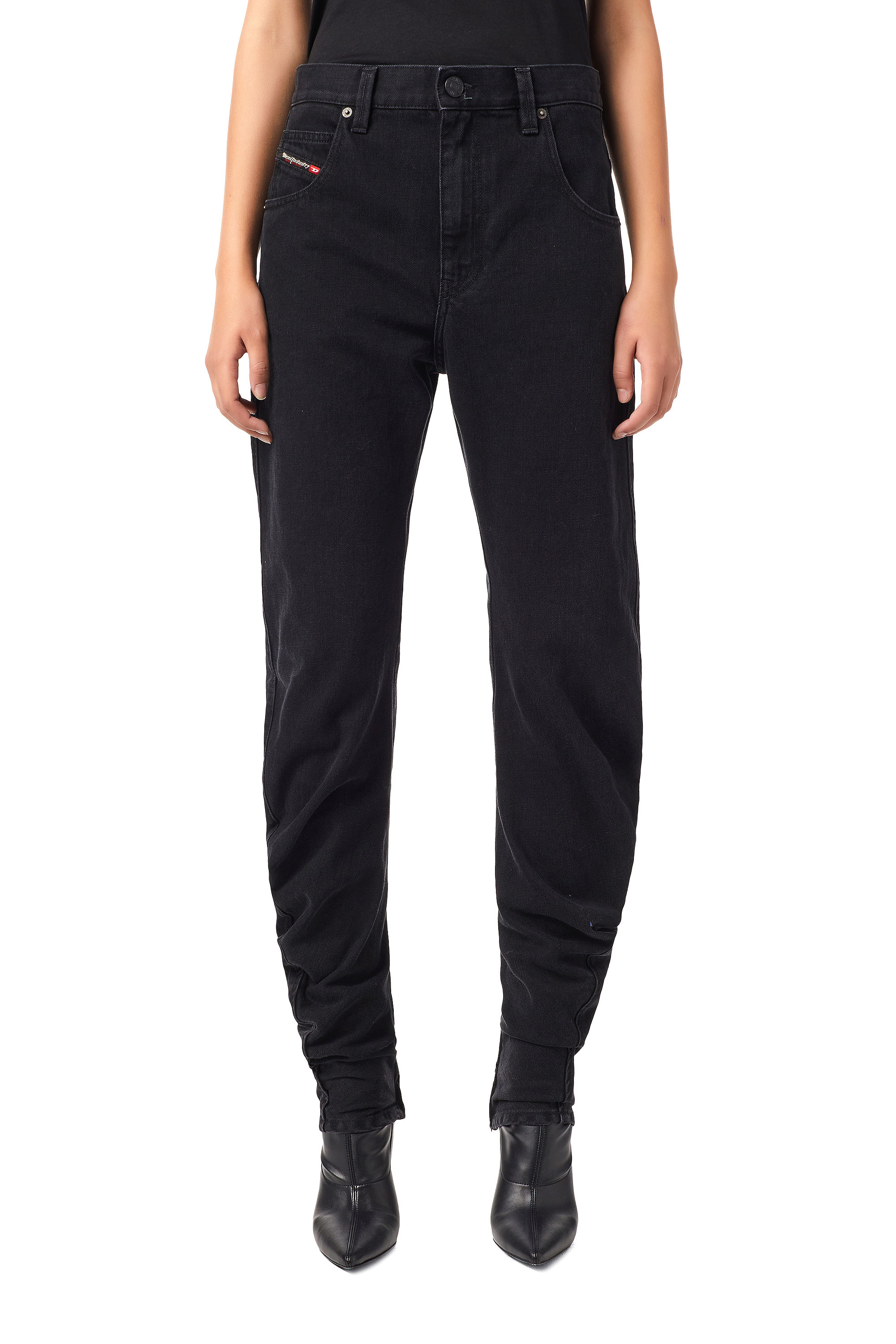 D-Plata 09B47, Nero/Grigio scuro - Jeans