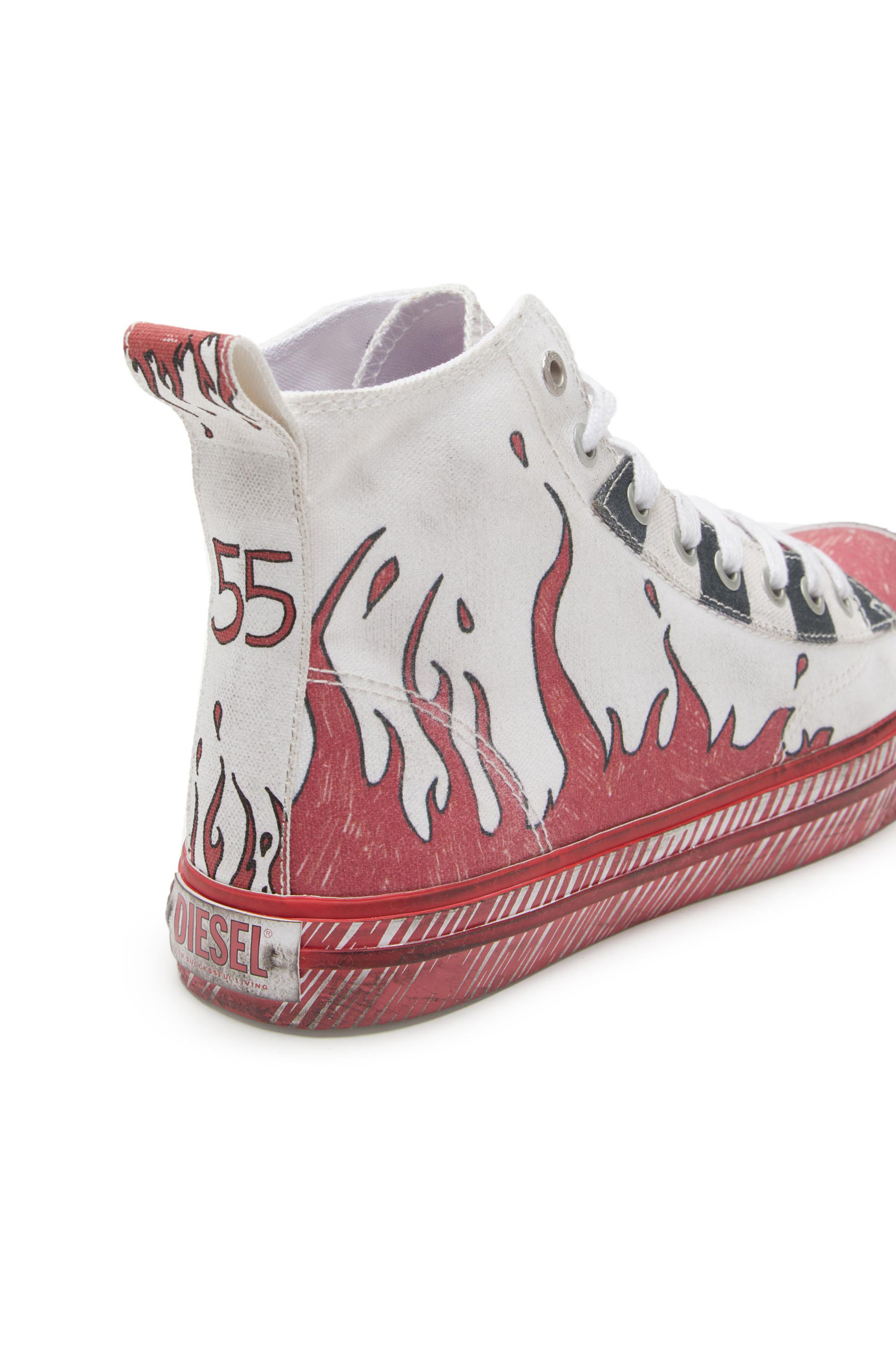 Diesel - S-ATHOS MID W, Blanc/Rouge - Image 6