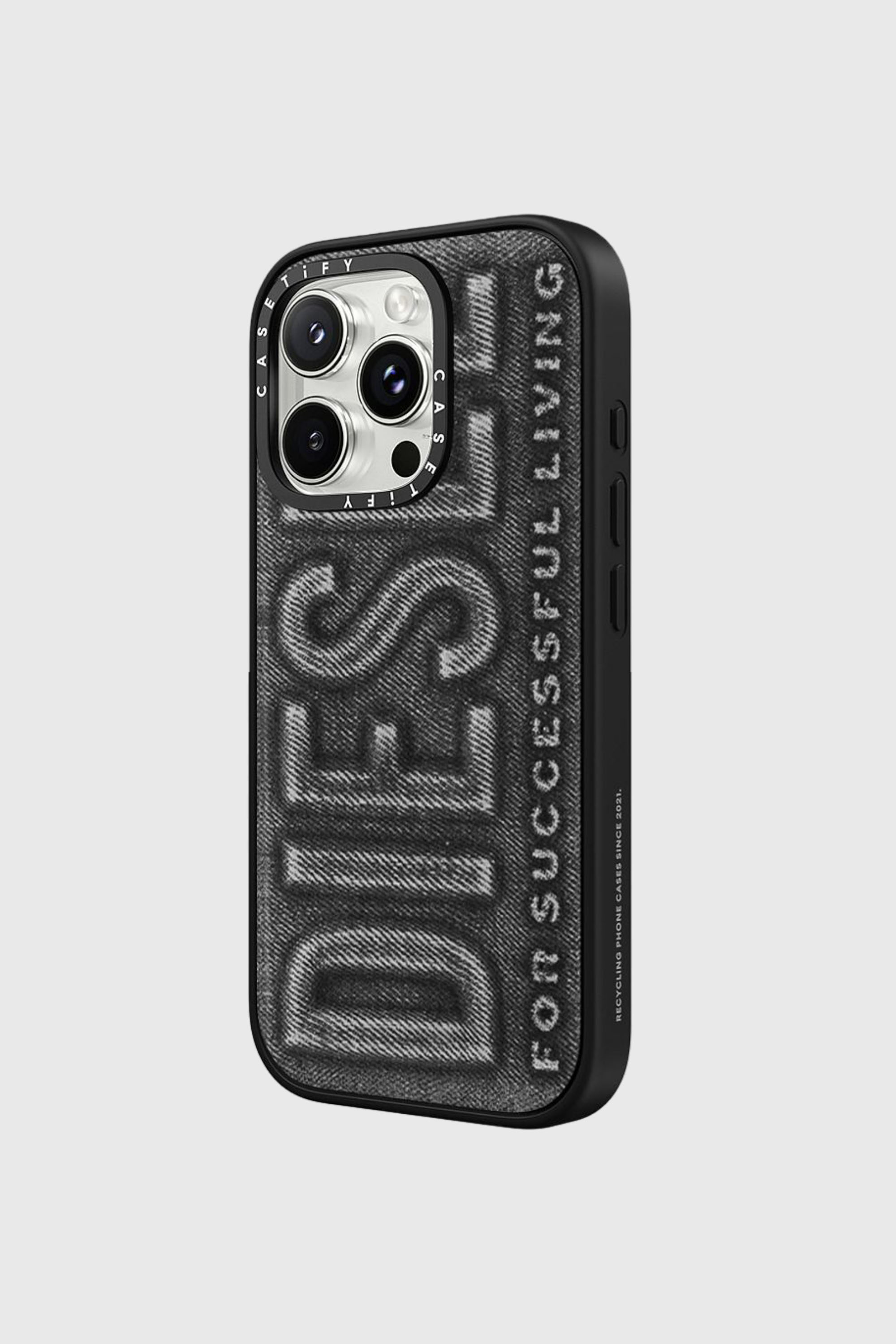 Diesel - 60561 MOULDED CASE, Coque Biscotto impact pour iPhone 16 Pro Mixte in Noir - 2