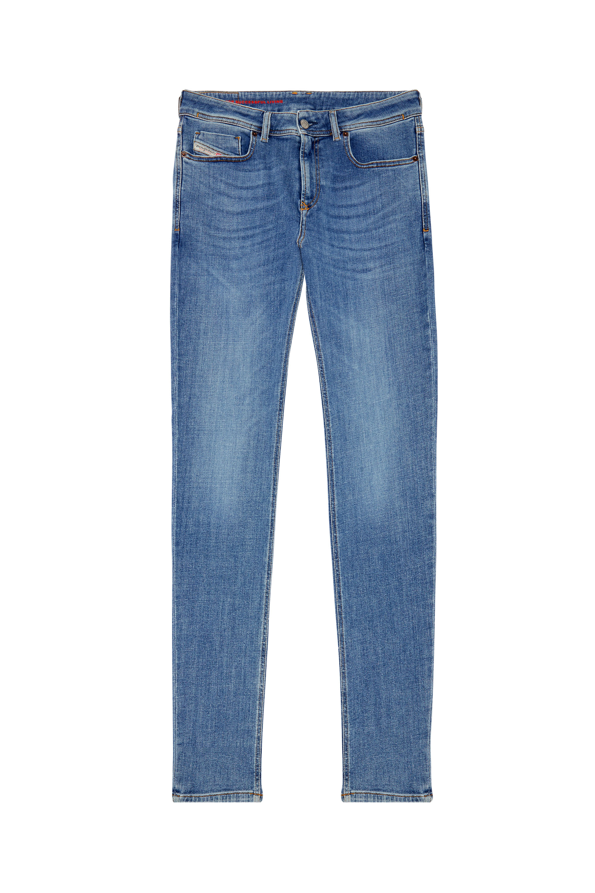 Diesel - Skinny Jeans 1979 Sleenker 09C01, Bleu moyen - Image 6