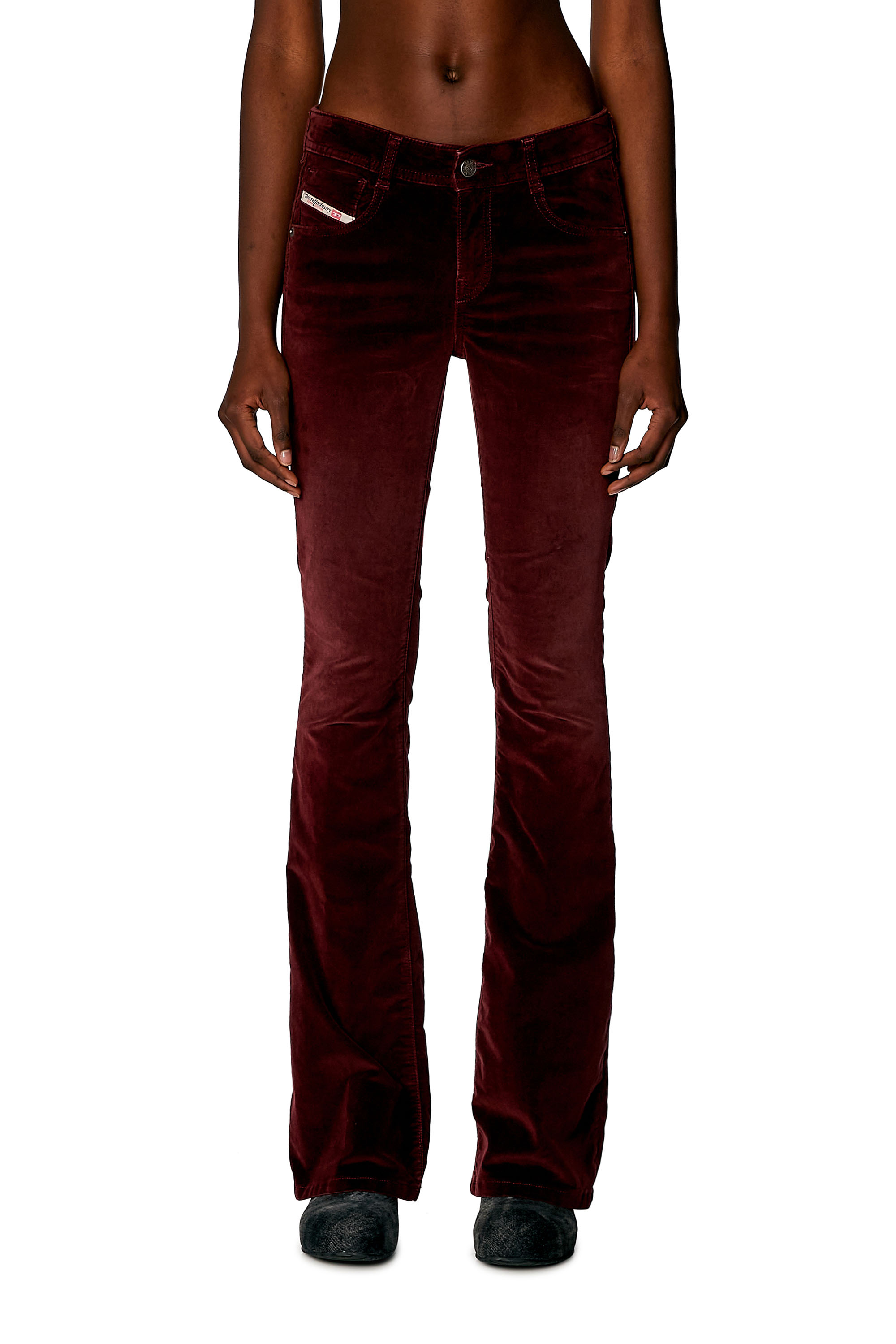 Diesel - Bootcut and Flare Jeans 1969 D-Ebbey 003HL, Rouge - Image 1
