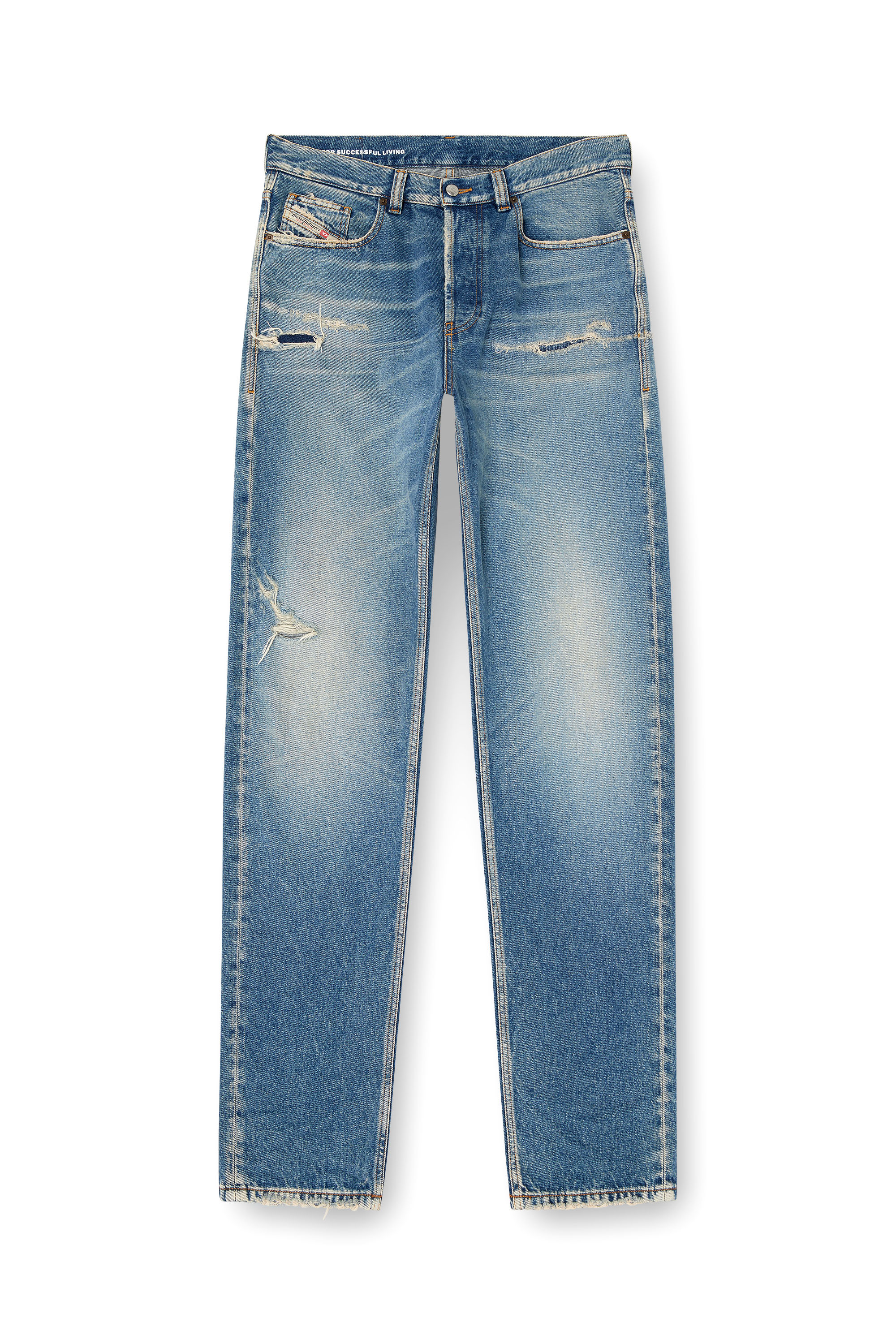 Diesel - Herren Regular Jeans 2010 D-Macs 09L43, Mittelblau - 3