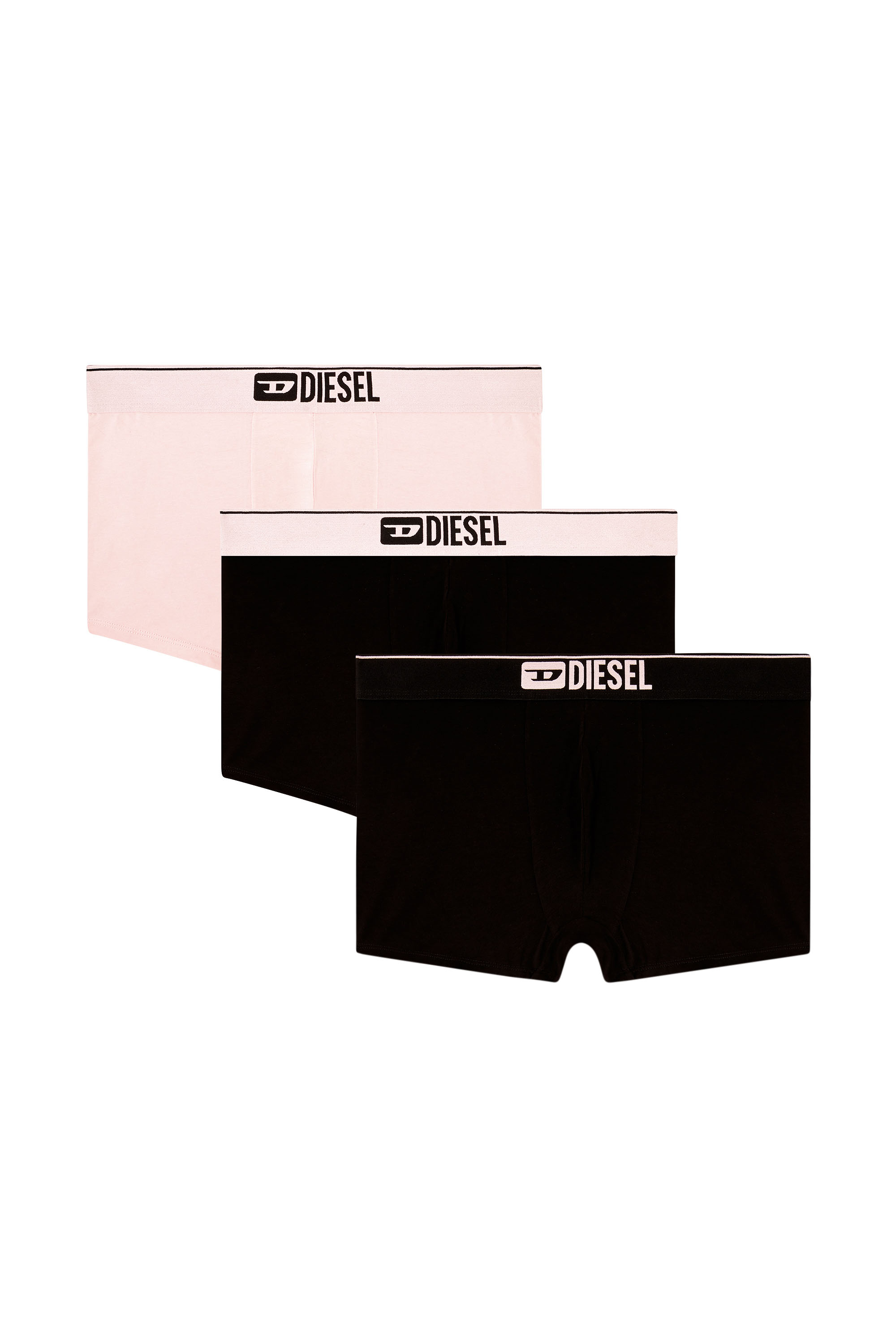 Diesel - UMBX-DAMIENTHREEPACK, Lot de trois boxers couleur unie Homme in Polychrome - 2