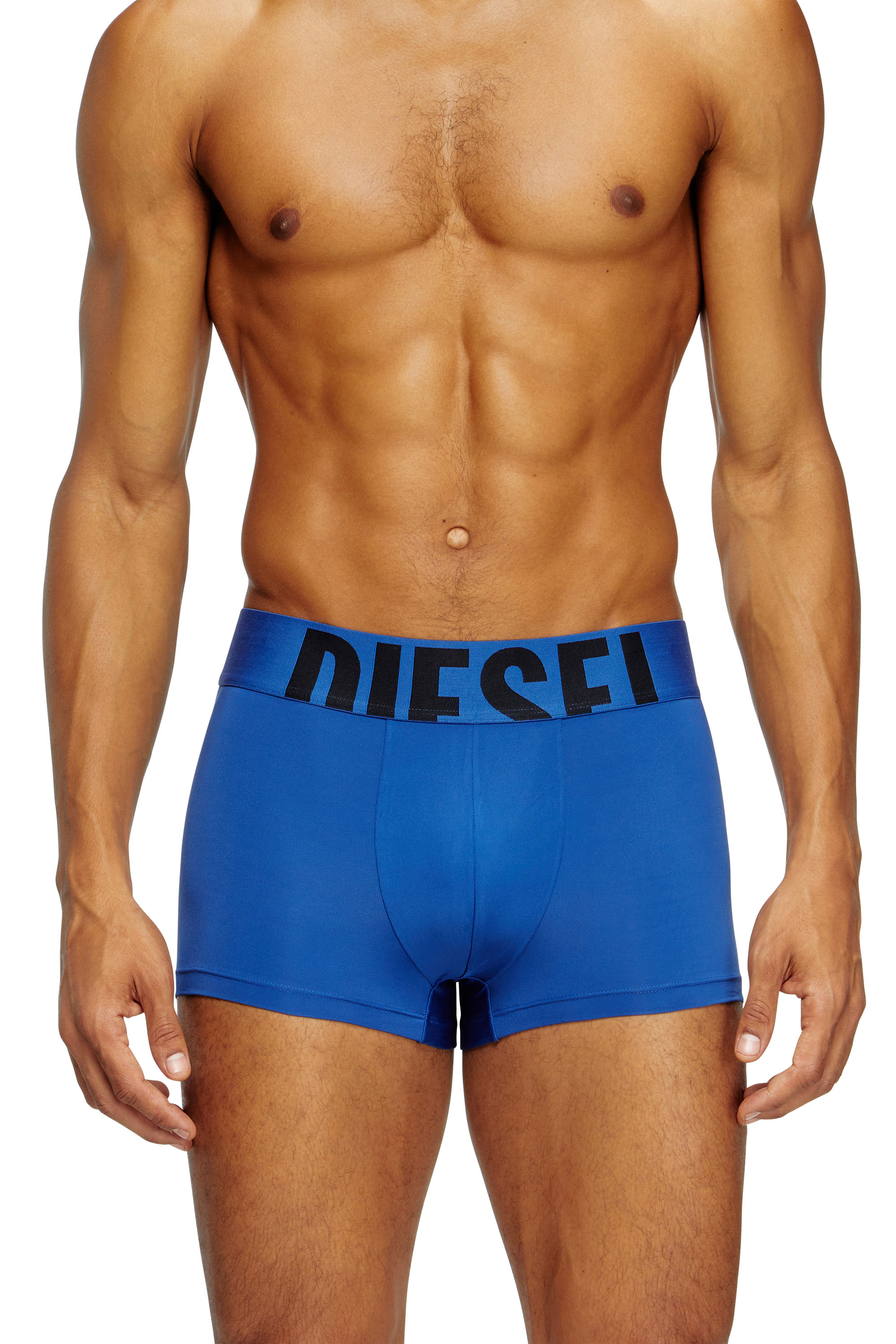 Diesel - DAMIEN-D-POP-55, Slip con logo tagliato Uomo in Blu - 1