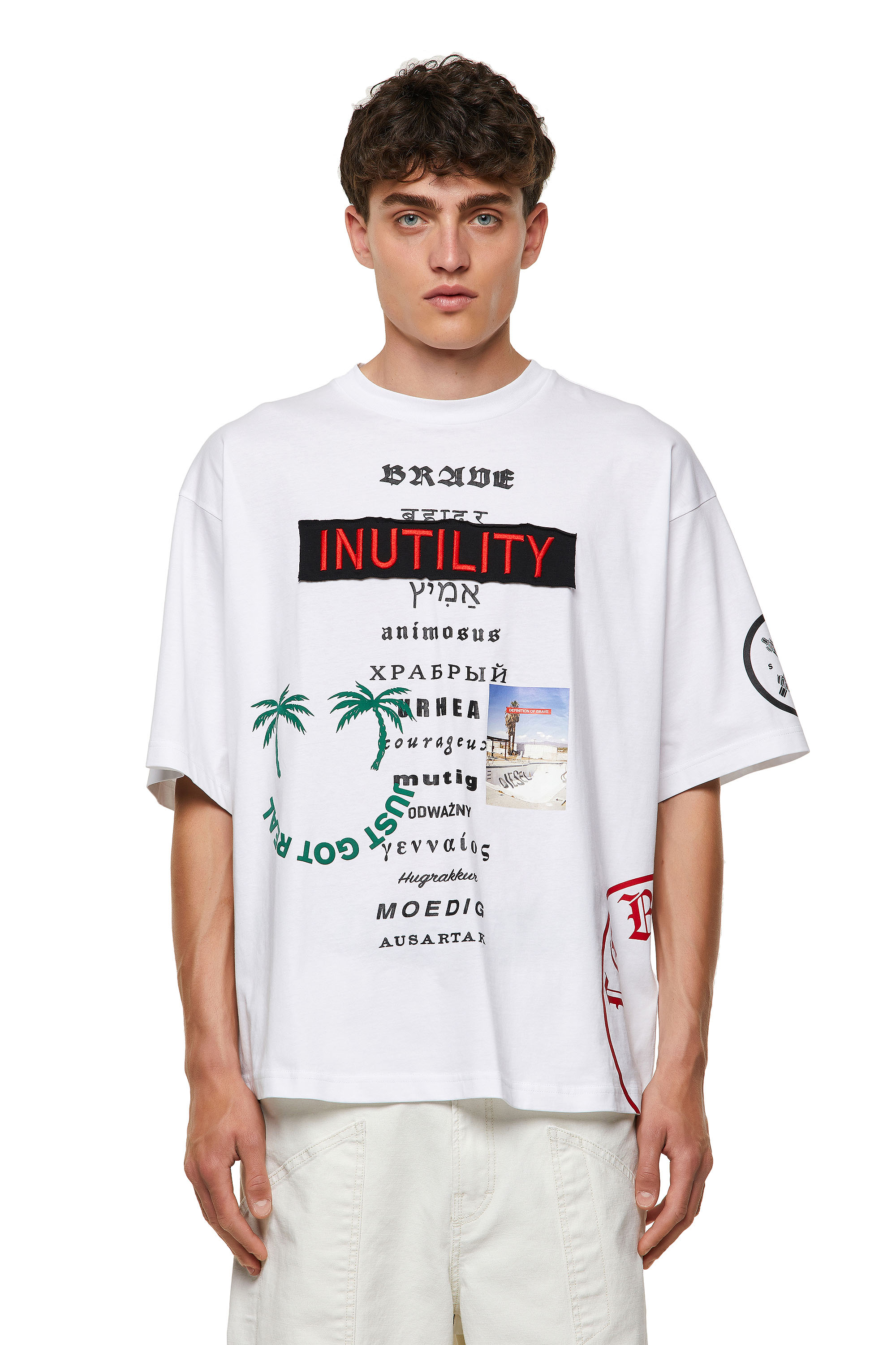 T-BALM-B2, White - T-Shirts