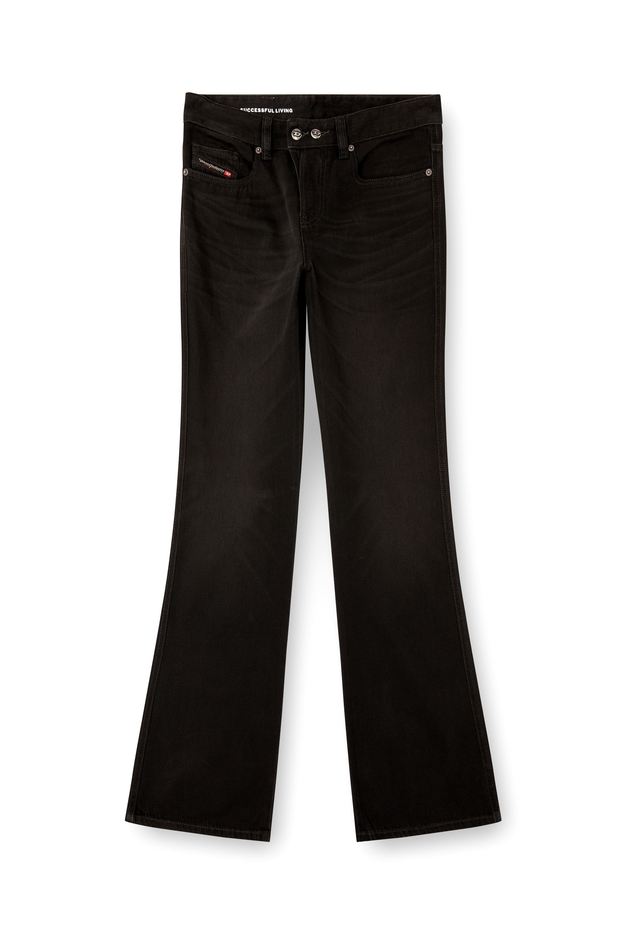 Diesel - Man's Bootcut Jeans 1998 D-Buck 09M20, Black/Dark grey - 3