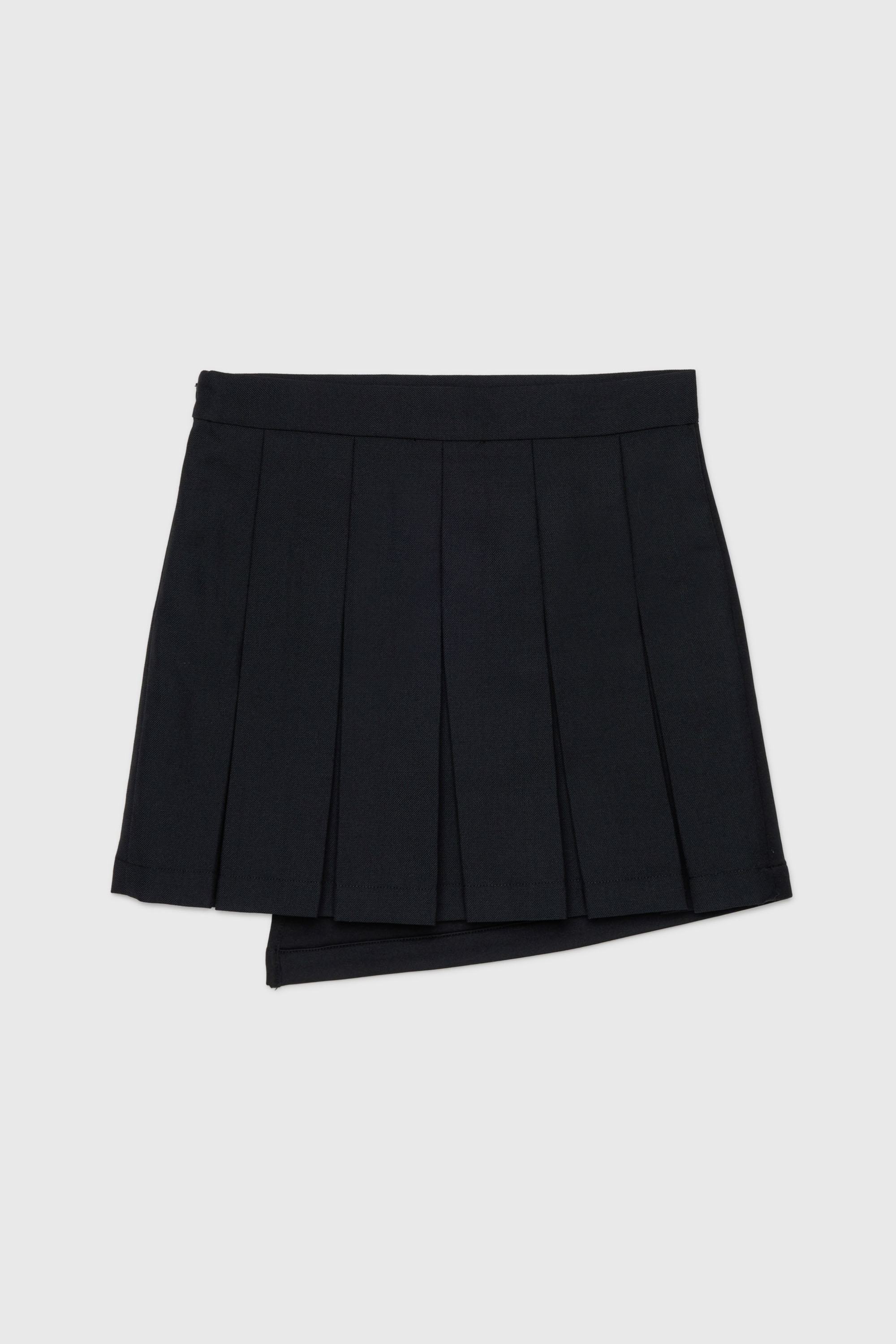Diesel - GREBY, Jupe mini effet drap&eacute; avec dos pliss&eacute; Femme in Noir - 1