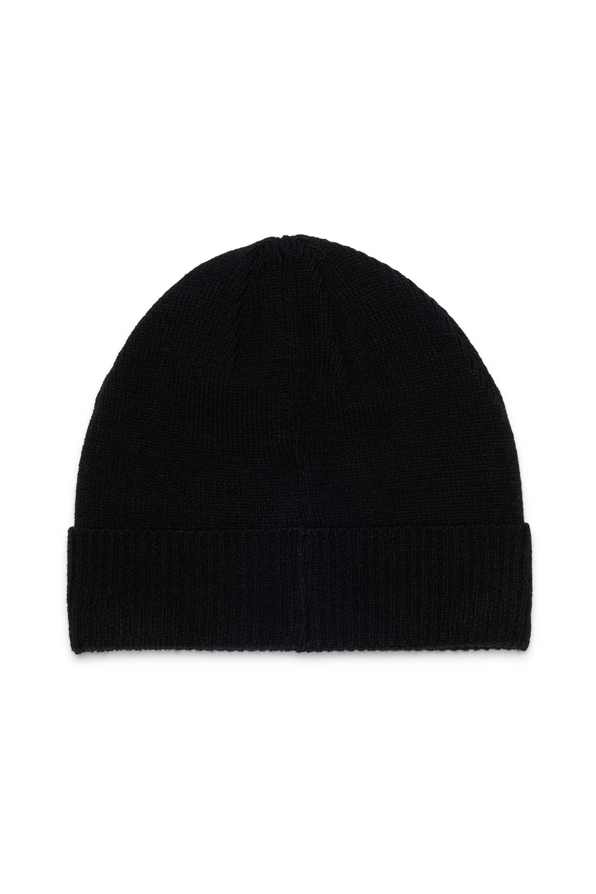Diesel - FBAND, Berretto in misto lana con logo Unisex in Nero - 2