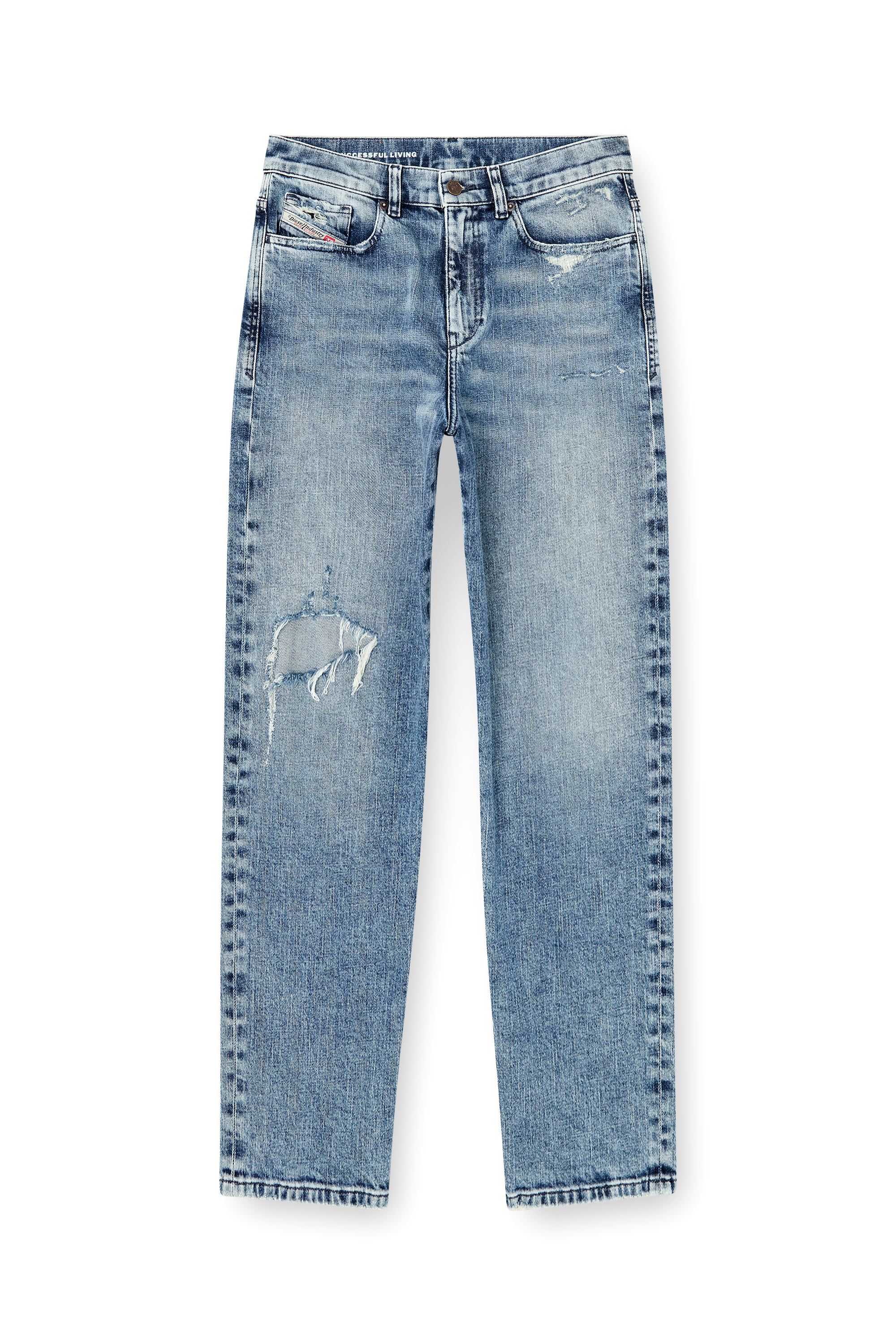 Diesel - Regular Jeans 2016 D-Air 09L34 Femme, Bleu Clair - Image 3