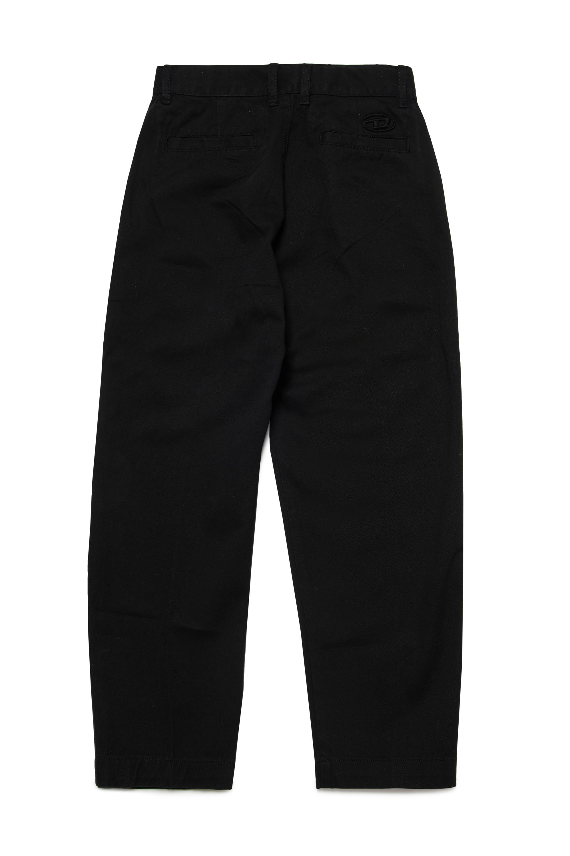 Diesel - PBAS, Man Cotton chinos with Oval D embroidery in Black - Image 2