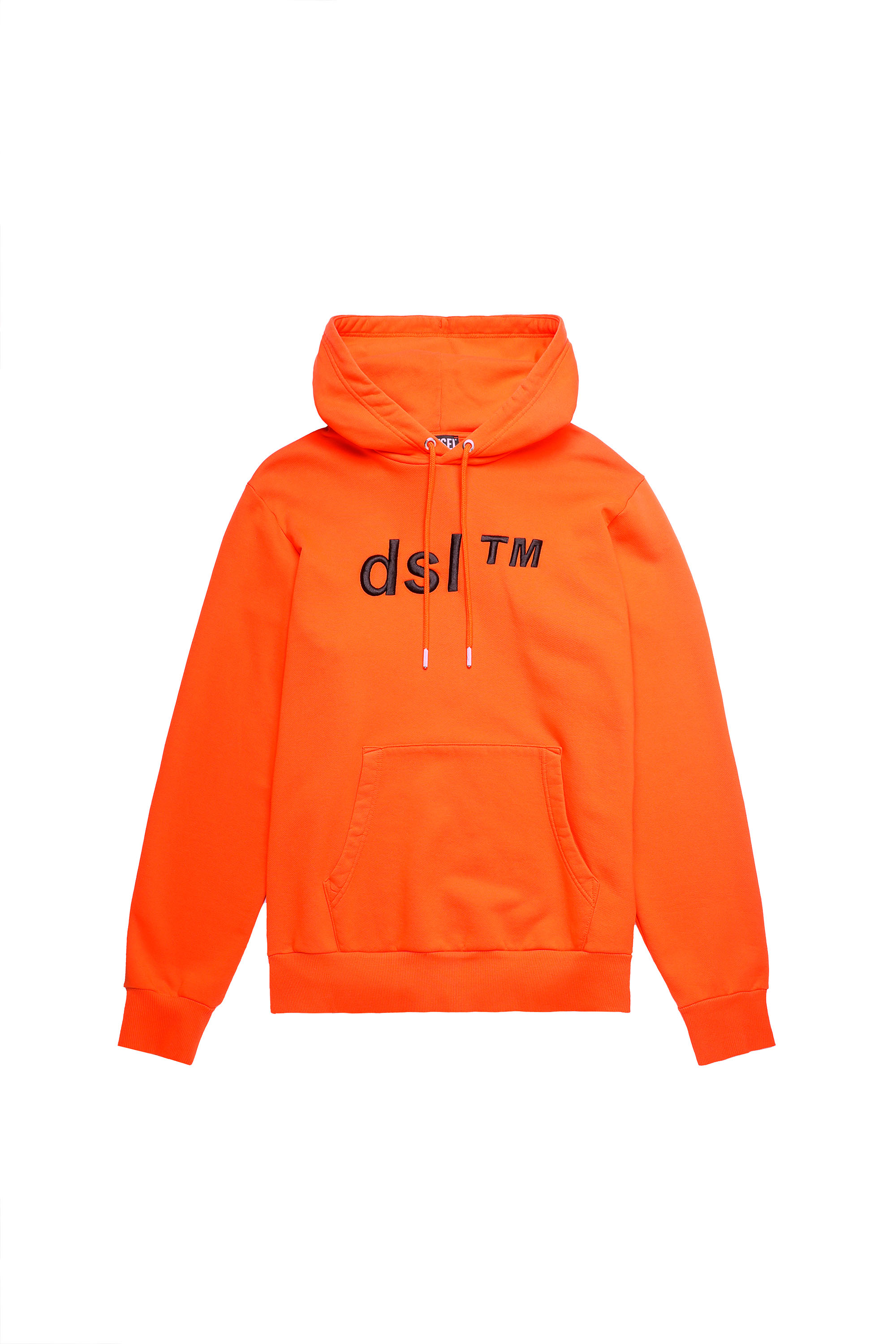 S-GIRK-HOOD-B4, Orange - Pull Cotton