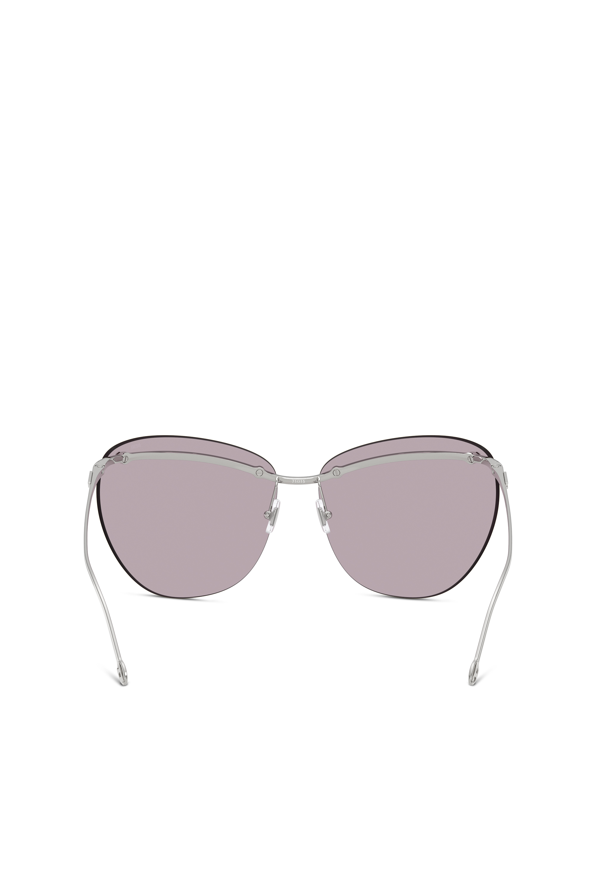 Diesel - 0DL1007, Lunettes de soleil à la forme enveloppante Mixte in Marron - 3