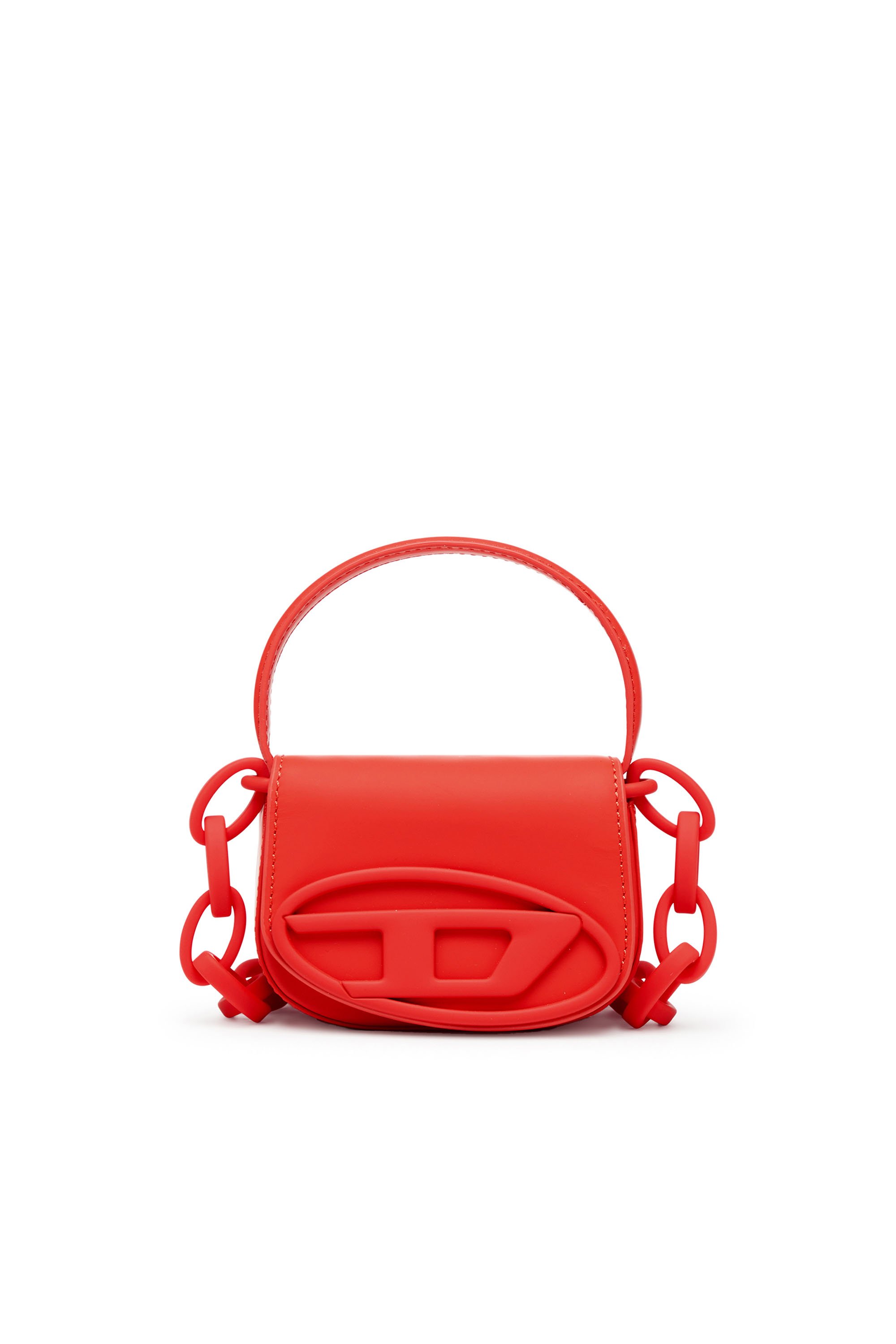 Diesel - 1DR XS, Damen 1DR Xs-Ikonische Mini-Tasche aus mattem Leder in Rot - 1