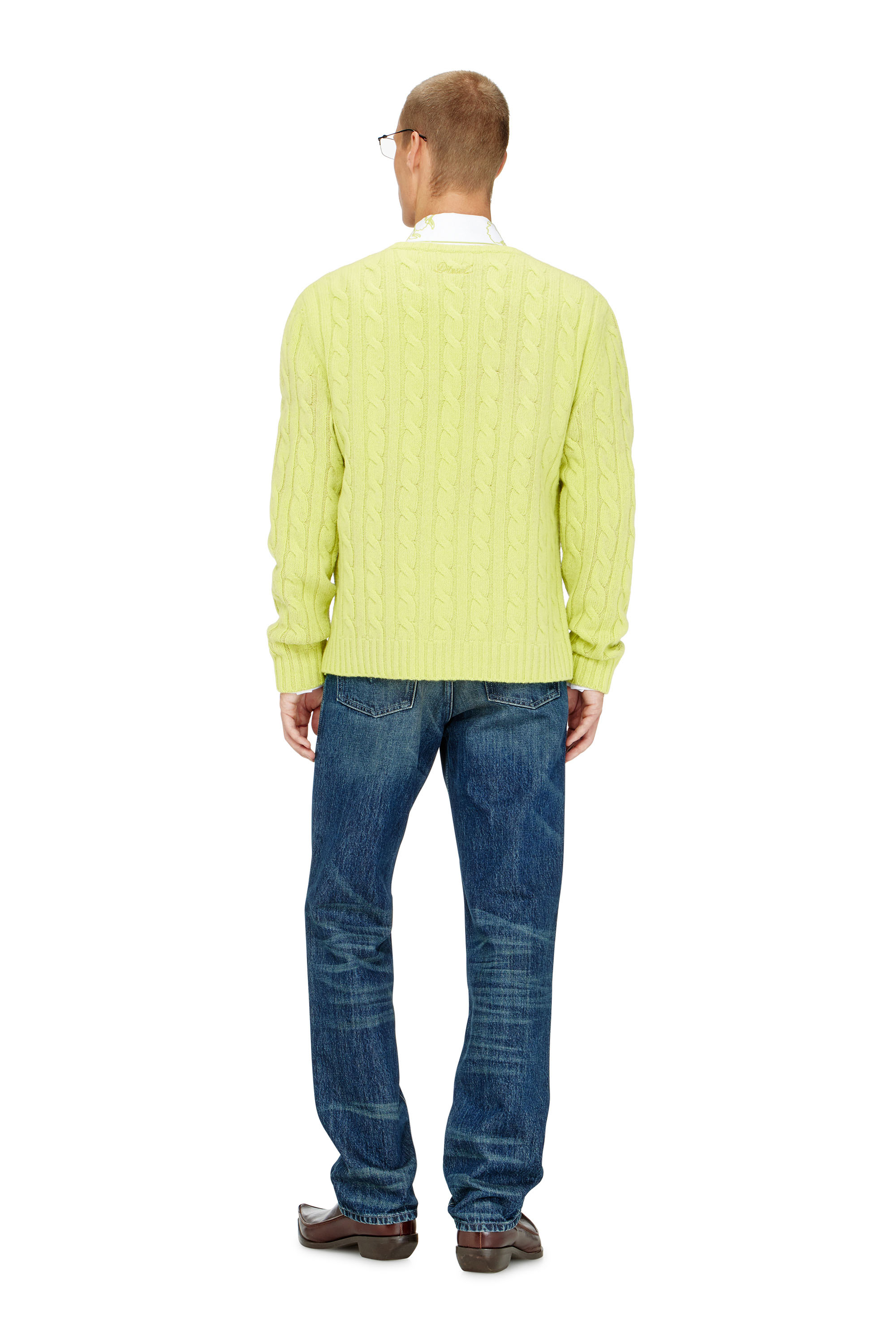 Diesel - Regular Jeans 1991 D-Voeed 007FZ Homme, Bleu Fonc&eacute; - Image 3