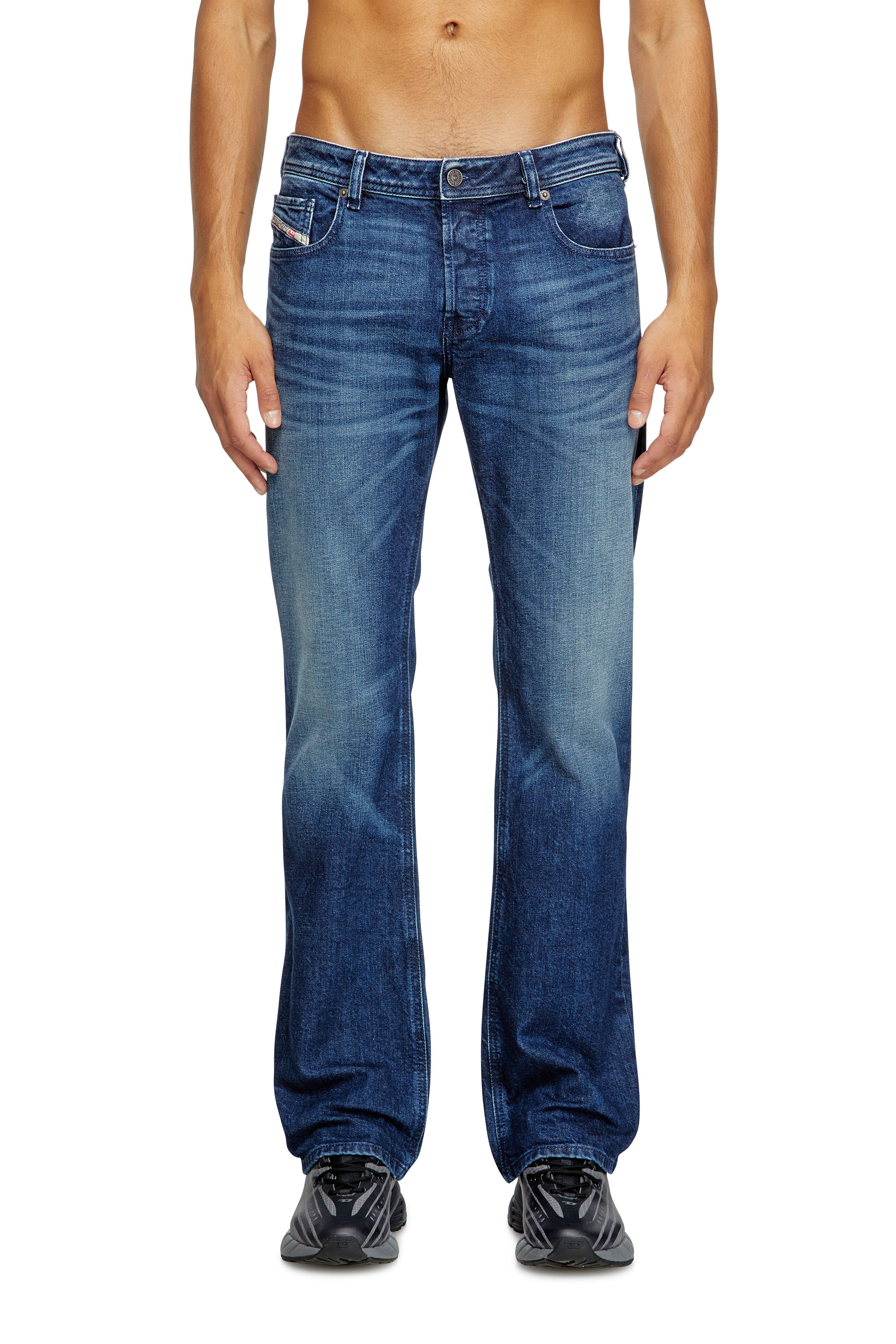 Diesel - Bootcut Jeans 2007 Zatiny 09L51 Uomo, Blu Scuro - Image 2