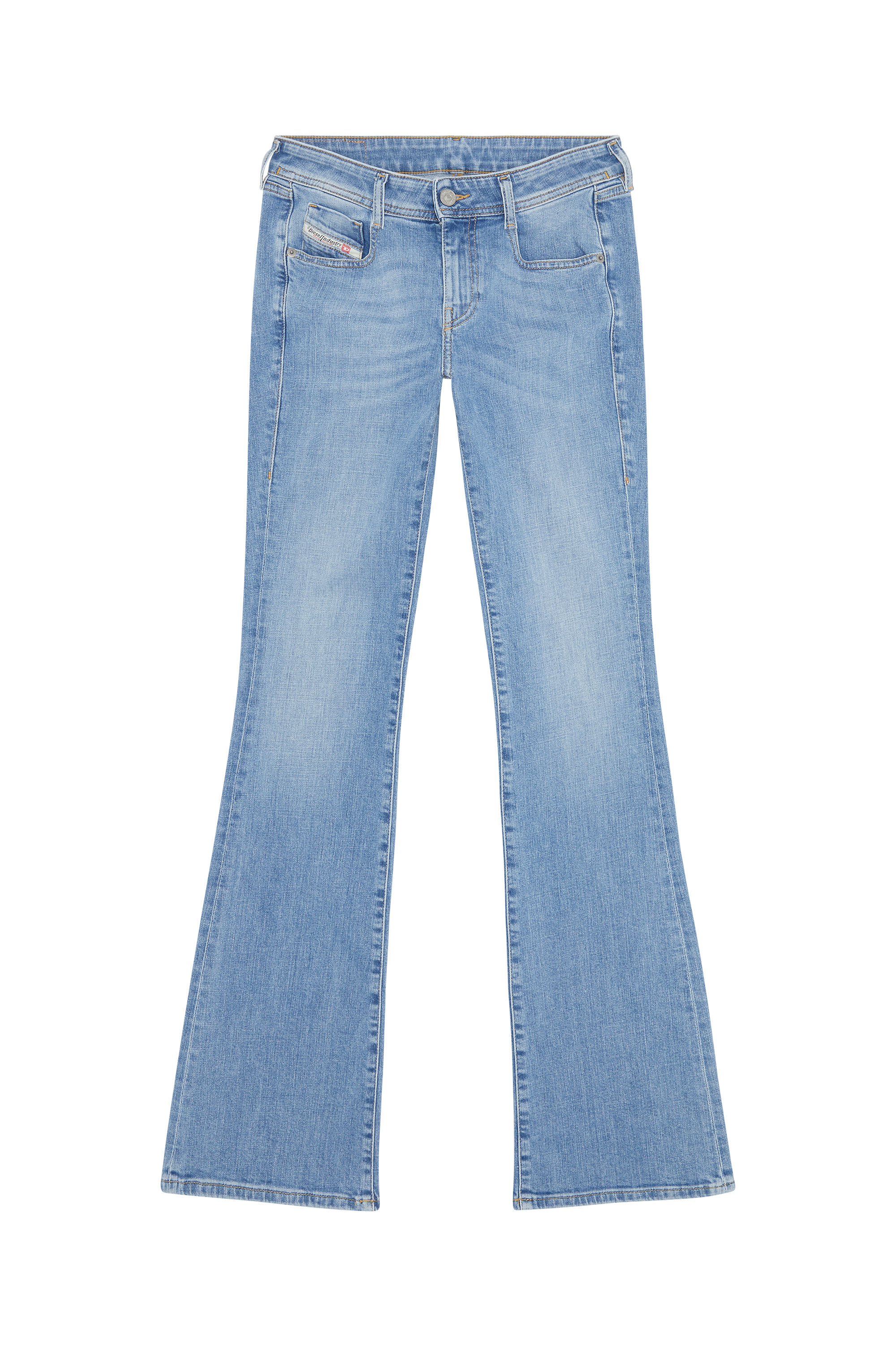 Diesel - 1969 D-Ebbey 09F76 Bootcut and Flare Jeans, Bleu Clair - Image 5